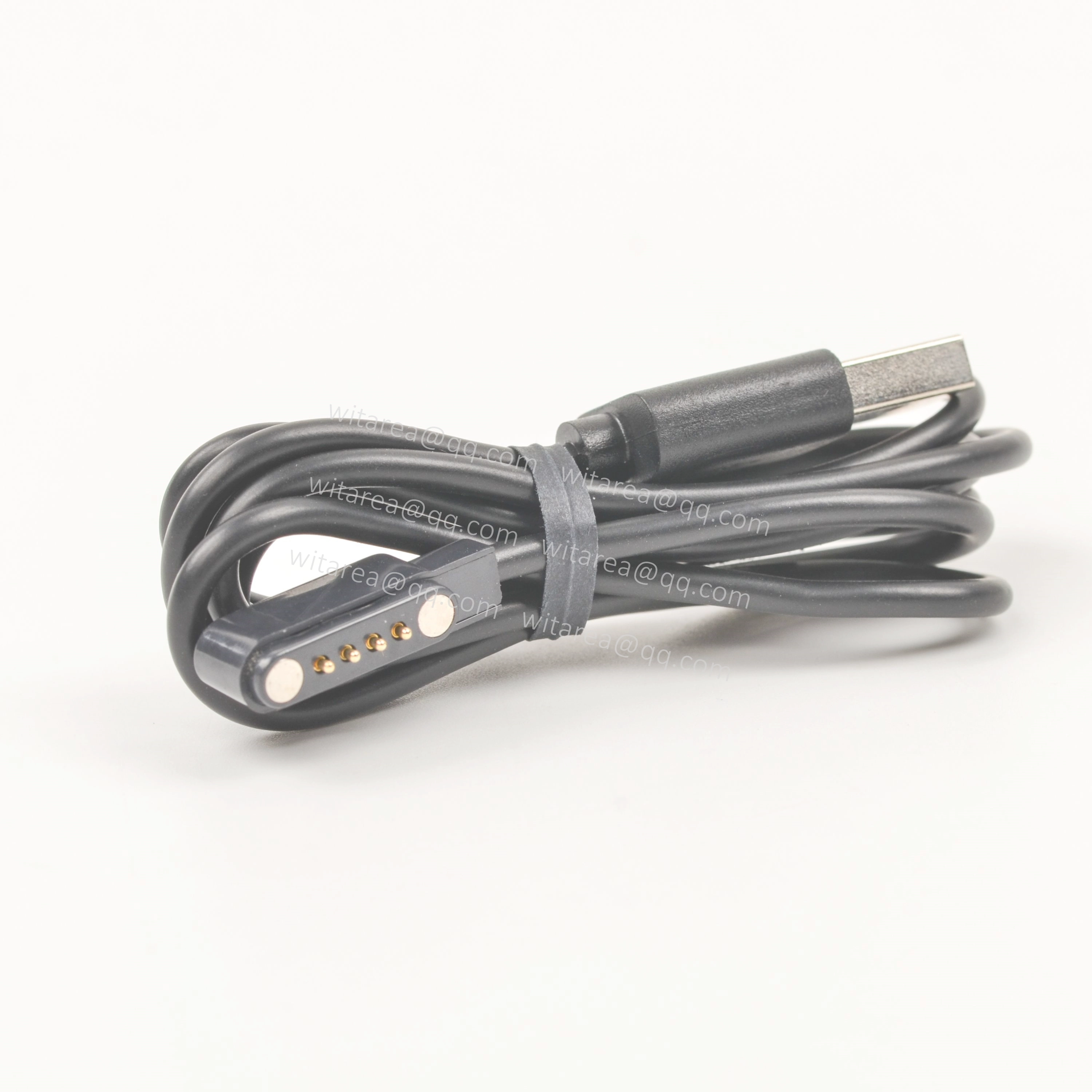 multi-contacts Magnetic pogo pin connector Cable