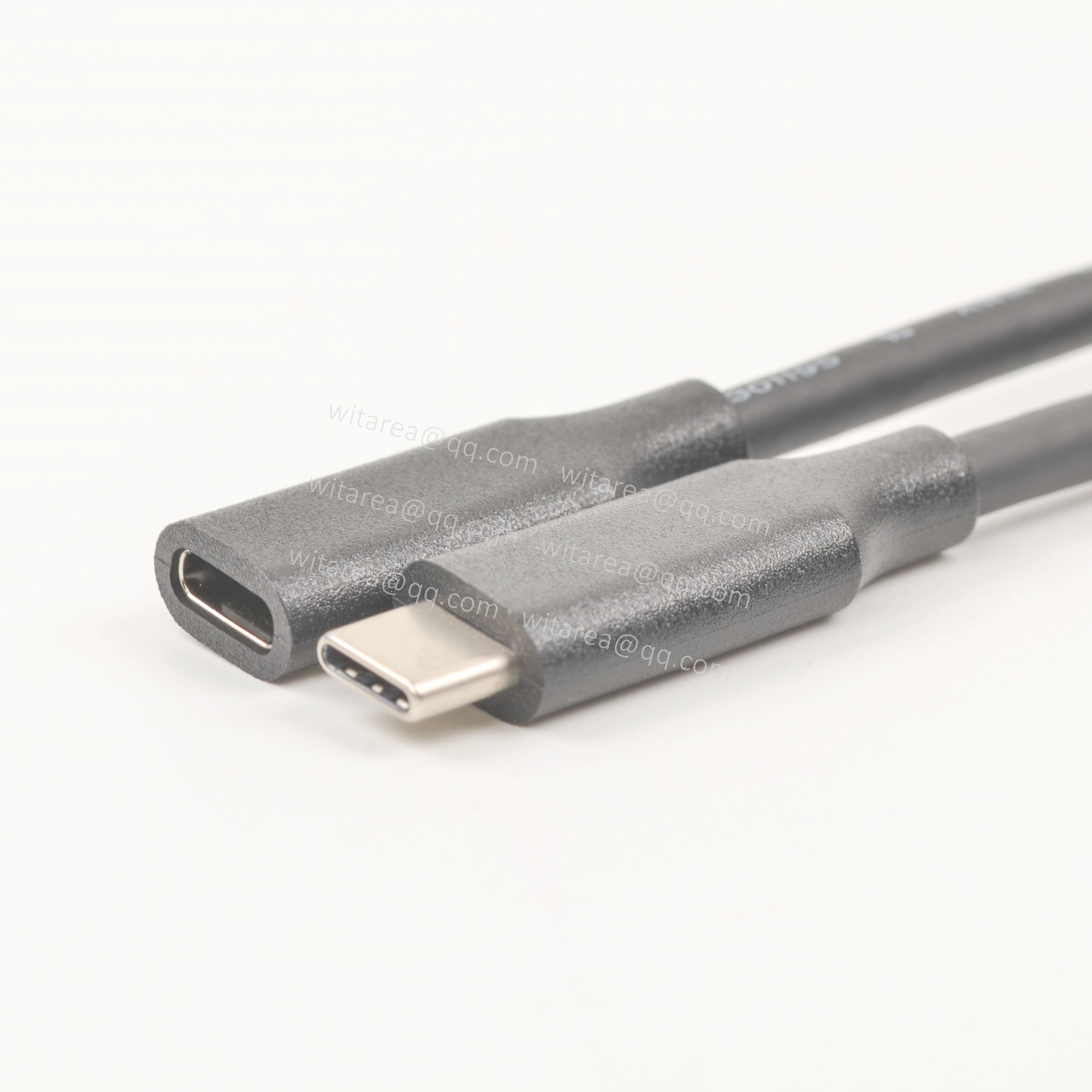 USB Type C male to female extension cable