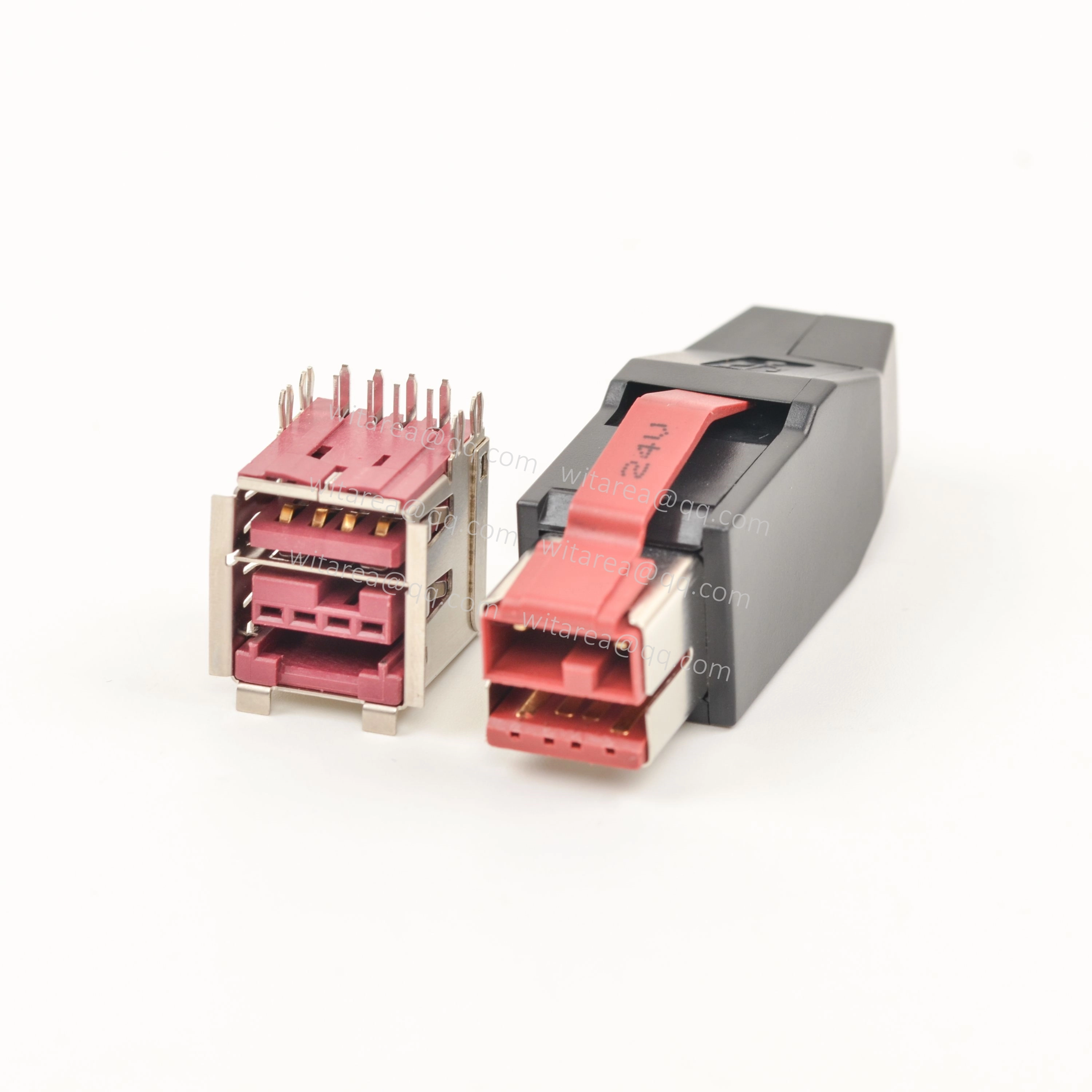 24v Power USB male plug