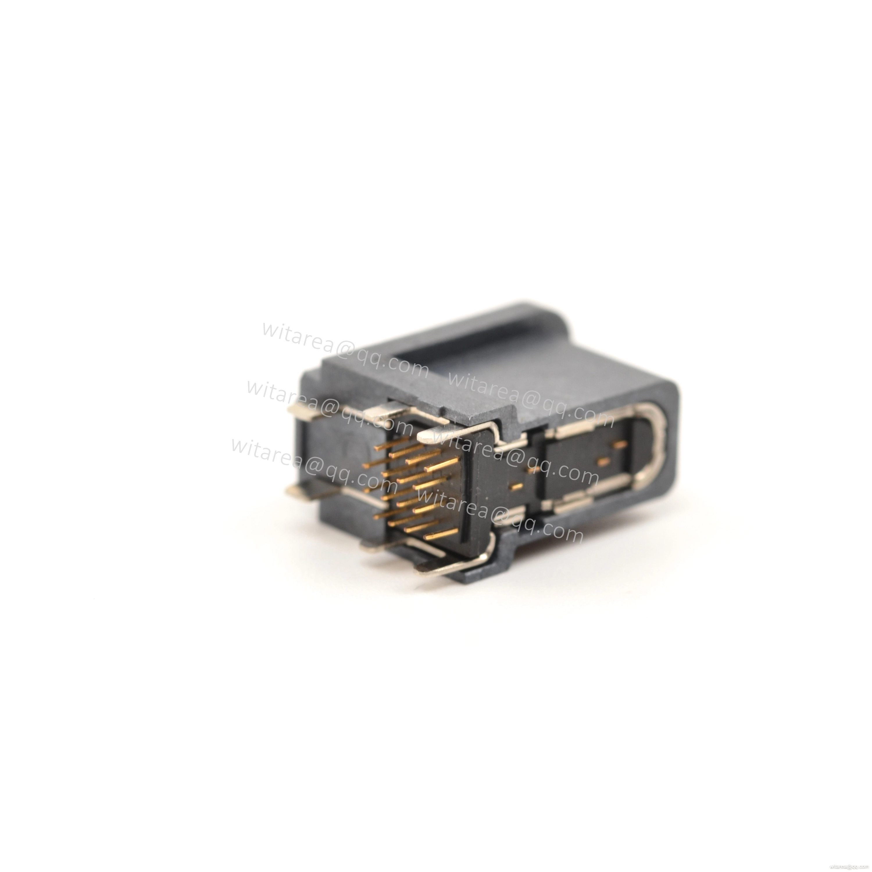 USB2.0 TYPE C 16P DIP waterproof receptacle  CH=7.0mm,L=10.5mm