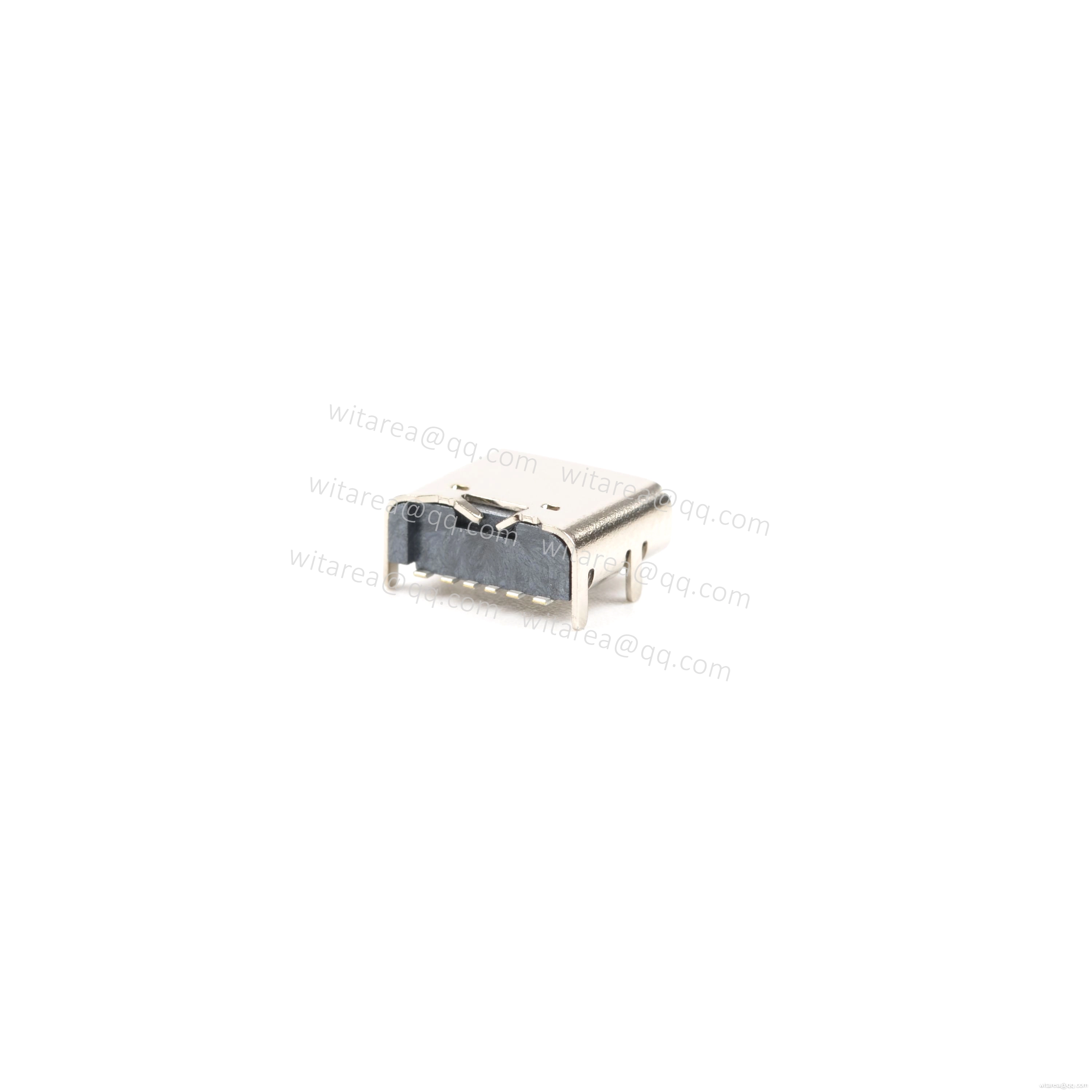 USB2.0 TYPE C 6P TOP-MOUNT SMT RECEPTACLE ,CH=1.68MM,L=6.8MM