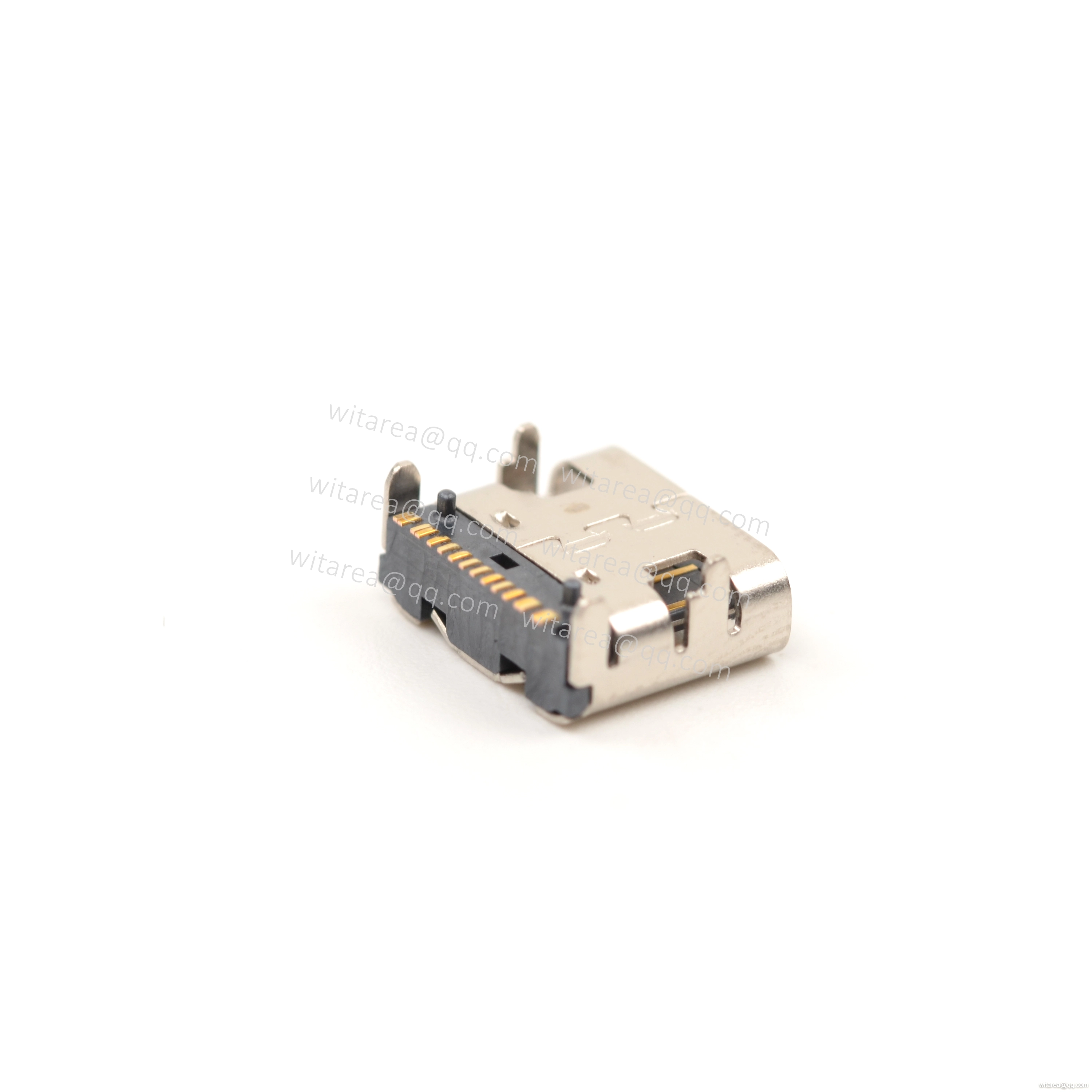 USB2.0 TYPE C 16P TOP-MOUNT SMT RECEPTACLE,CH=1.68MM,L=7.35MM