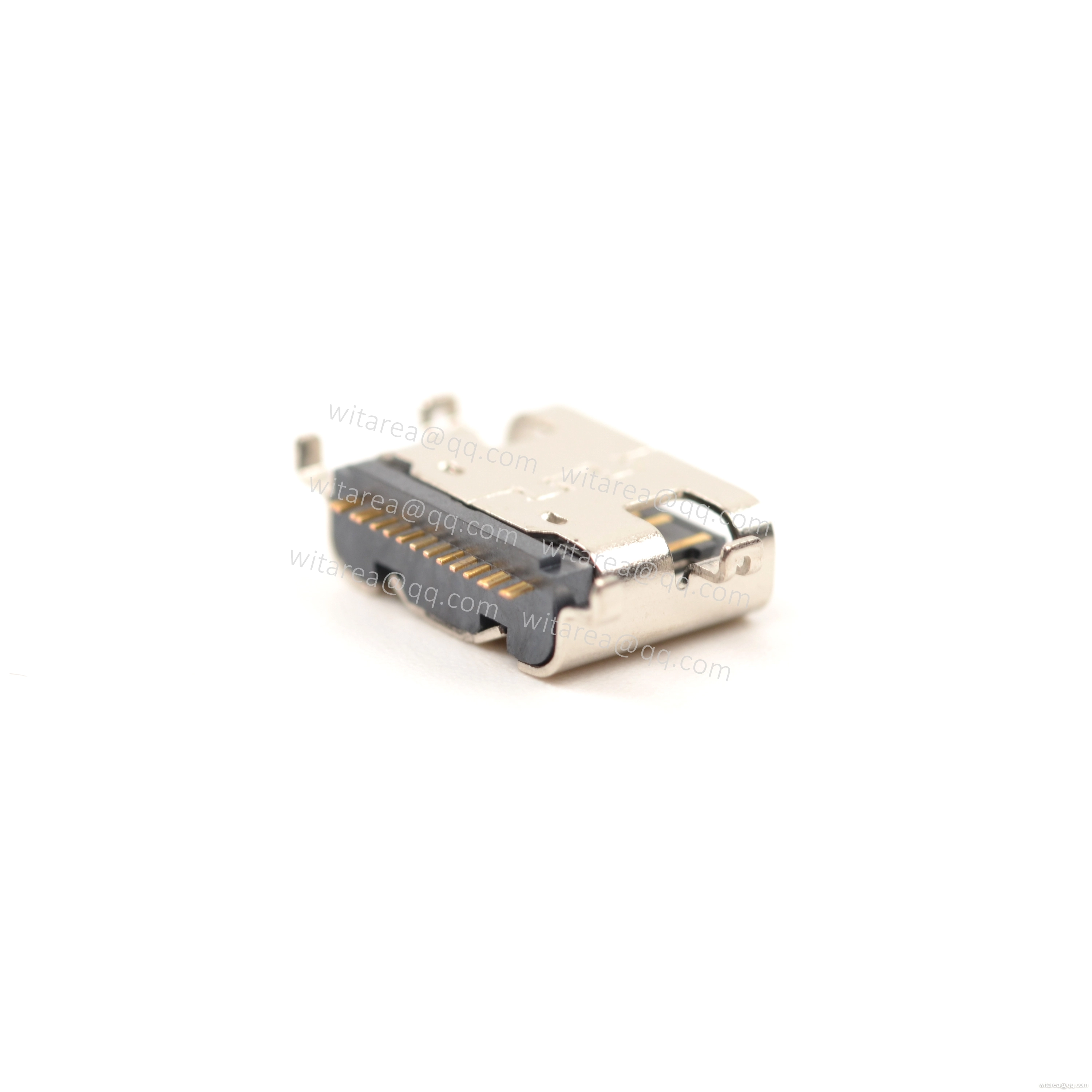 USB2.0 TYPE C 16P MID-MOUNT SMT RECEPTACLE ,CH=0.78MM,L= 6.5MM