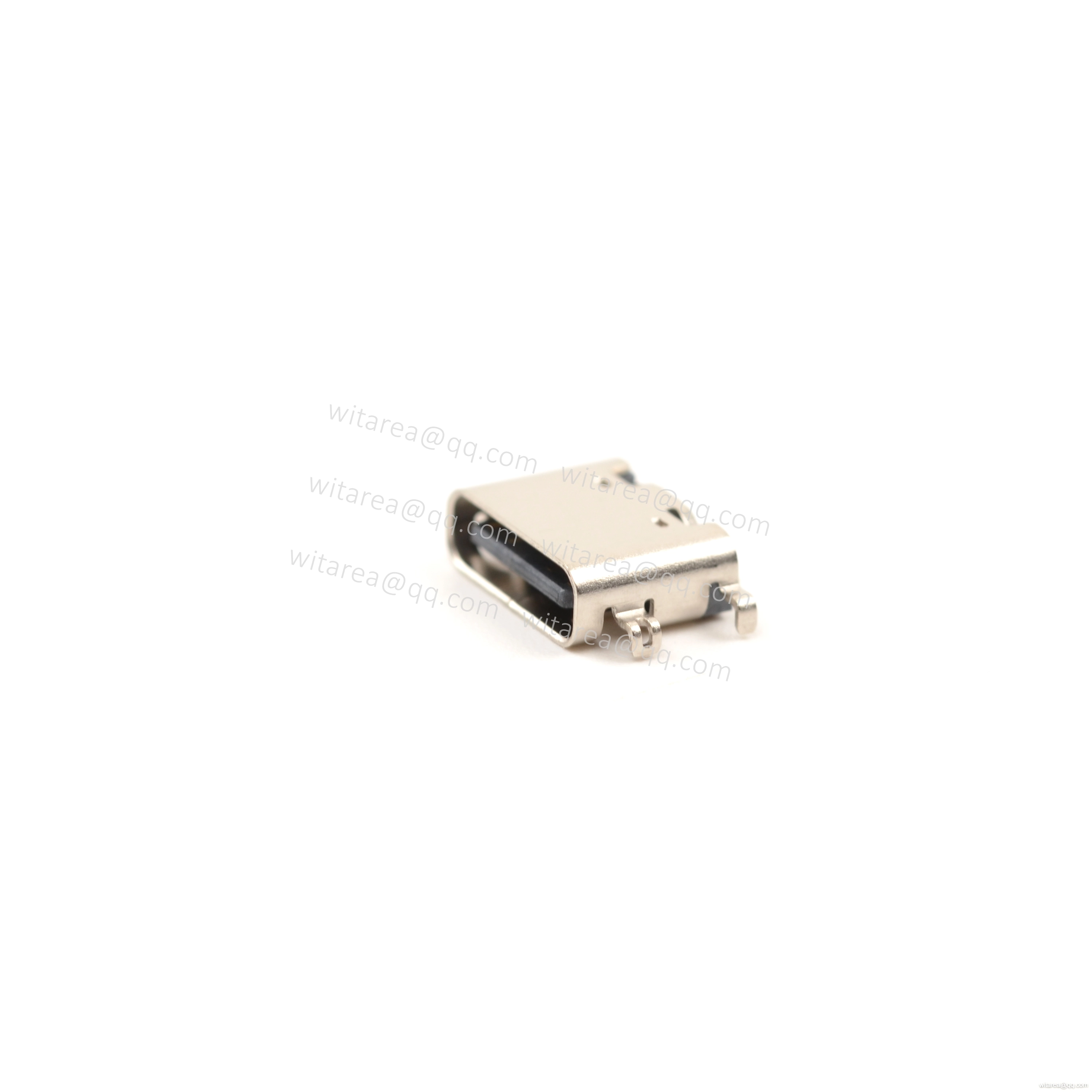 USB2.0 TYPE C 16P MID-MOUNT SMT RECEPTACLE  ,CH=0.58MM,L= 6.5MM