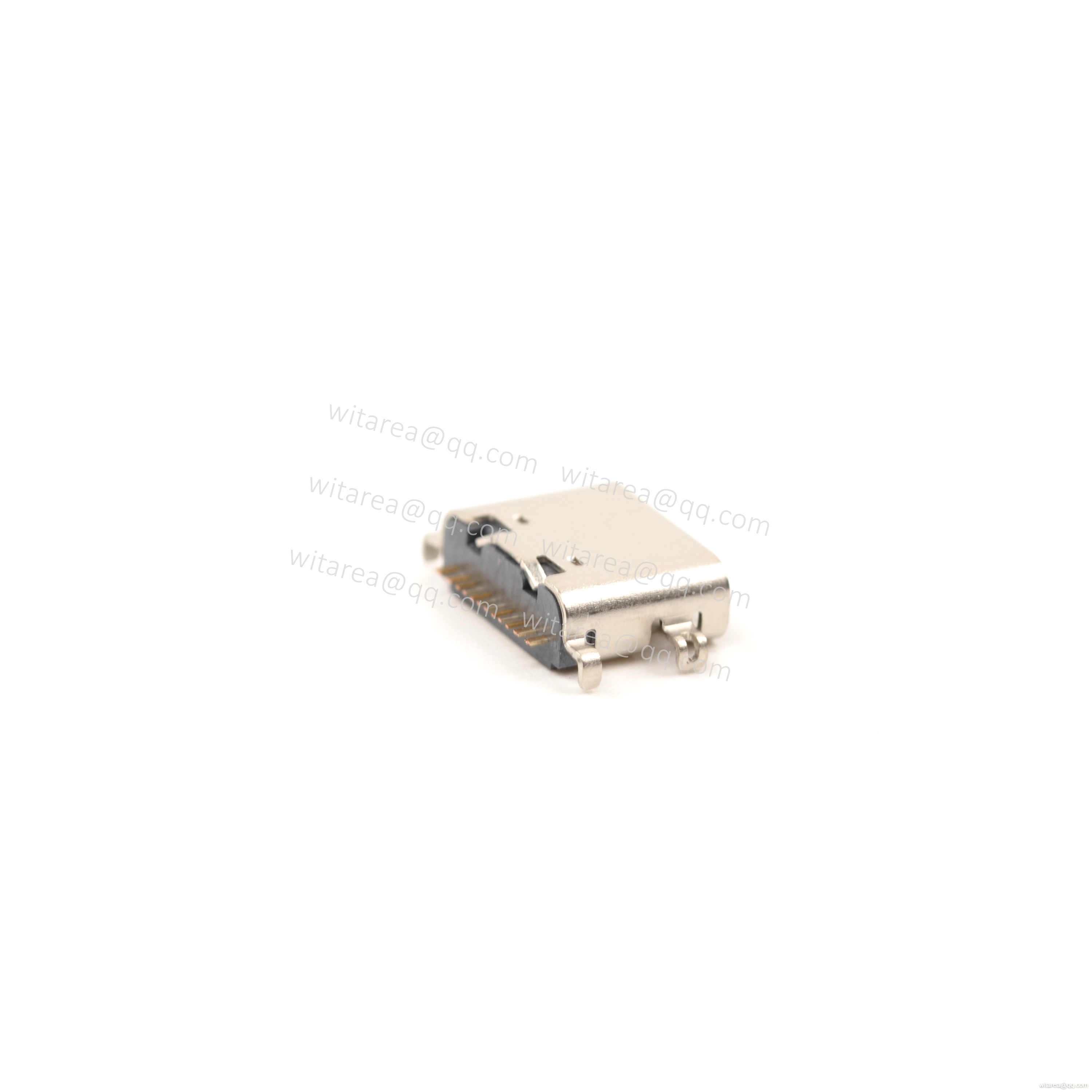 USB2.0 TYPE C 16P MID-MOUNT SMT RECEPTACLE  ,CH=0.58MM,L= 6.5MM
