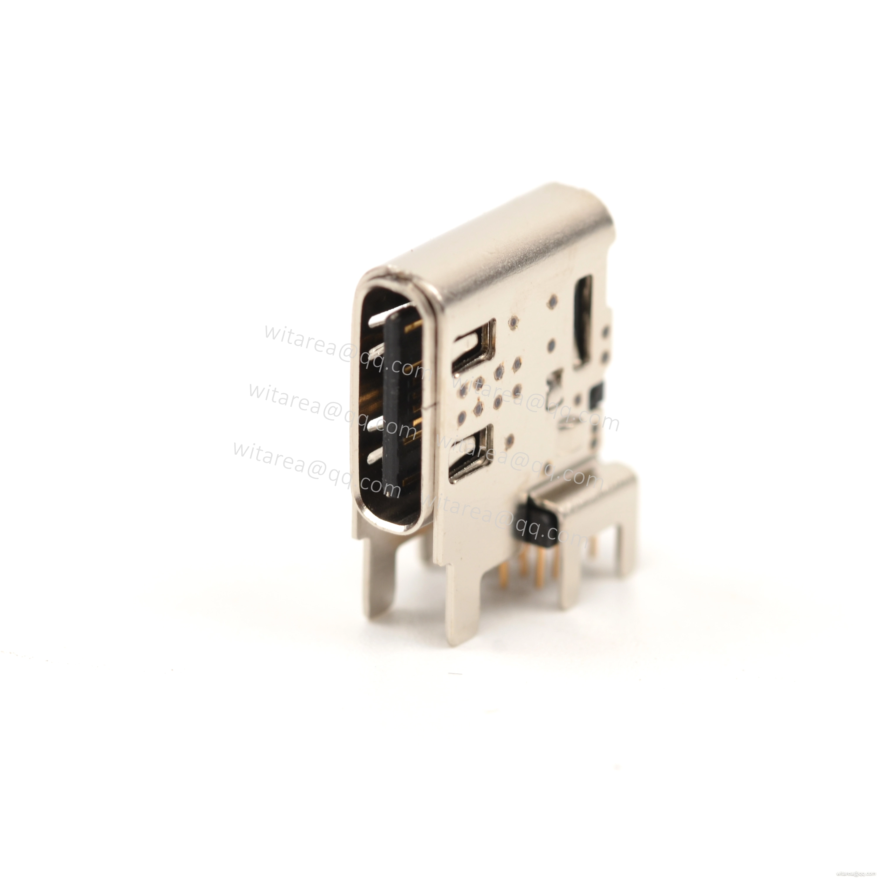 Professional usb 2 0 type c female receptacle heavy duty power flag