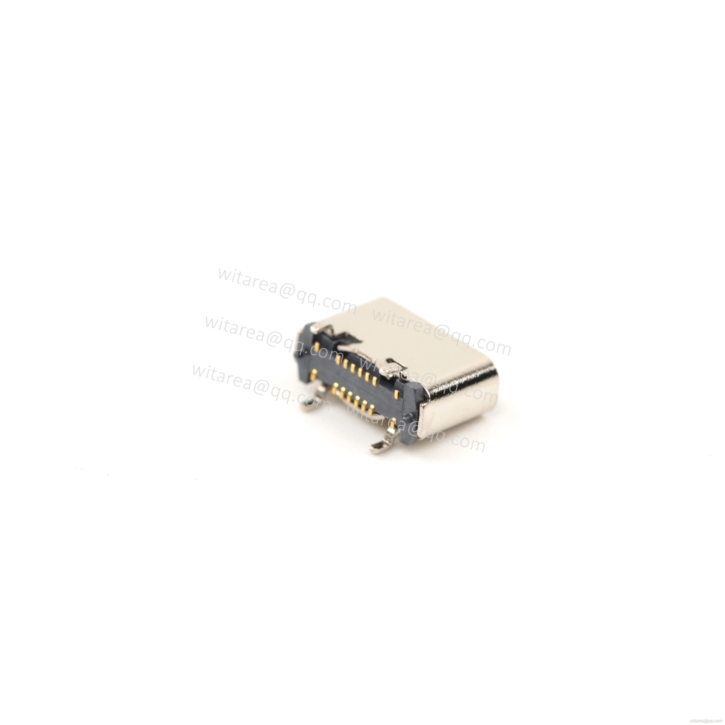 USB2.0 TYPE C 16P VERTICAL-MOUNT SMT RECEPTACLE ,H=5.5MM