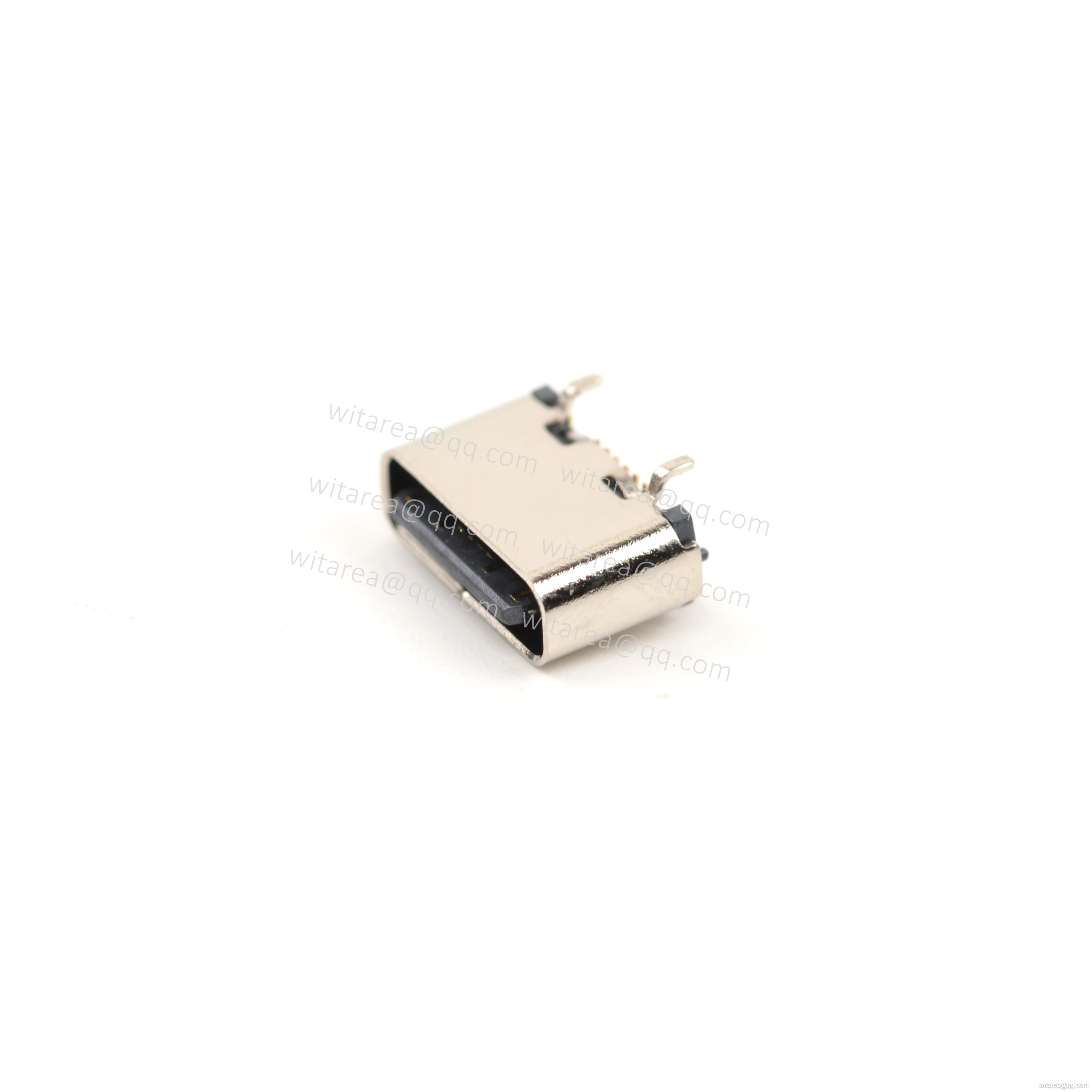 USB2.0 TYPE C 16P VERTICAL-MOUNT SMT RECEPTACLE ,H=5.5MM