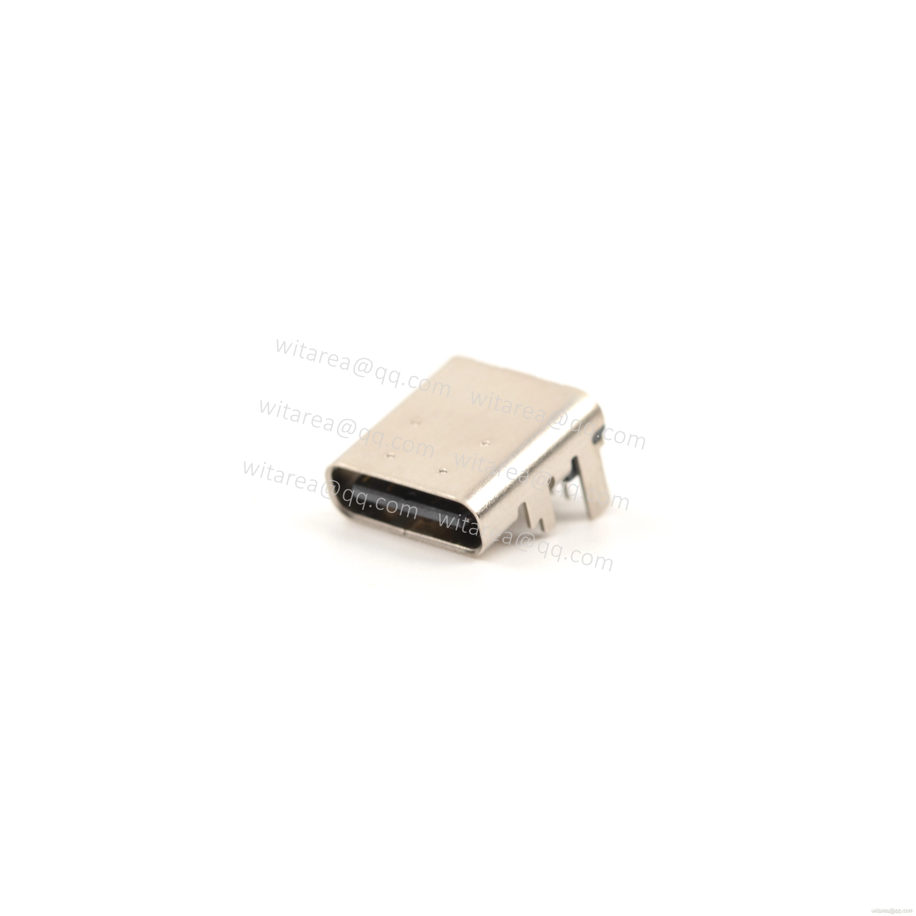 USB2.0 TYPE C 16P TOP-MOUNT DUAL-ROW DIP RECEPTACLE  ,CH=1.88MM,L=9.17MM