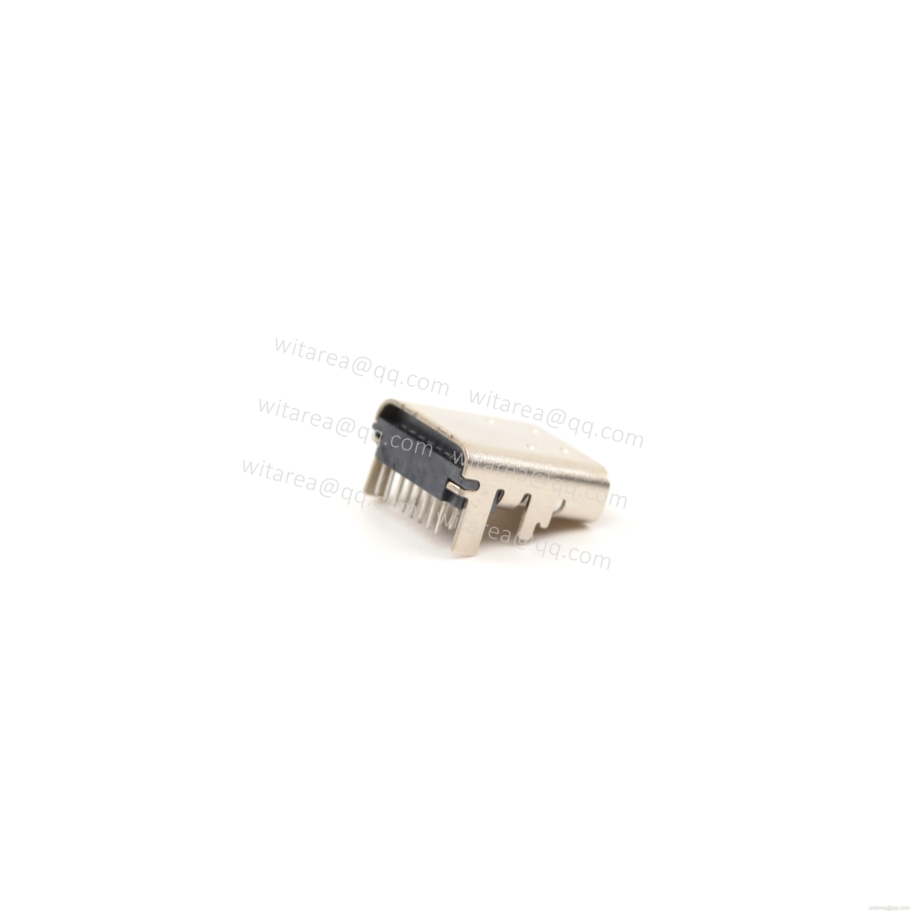 USB2.0 TYPE C 16P TOP-MOUNT DUAL-ROW DIP RECEPTACLE  ,CH=1.88MM,L=9.17MM