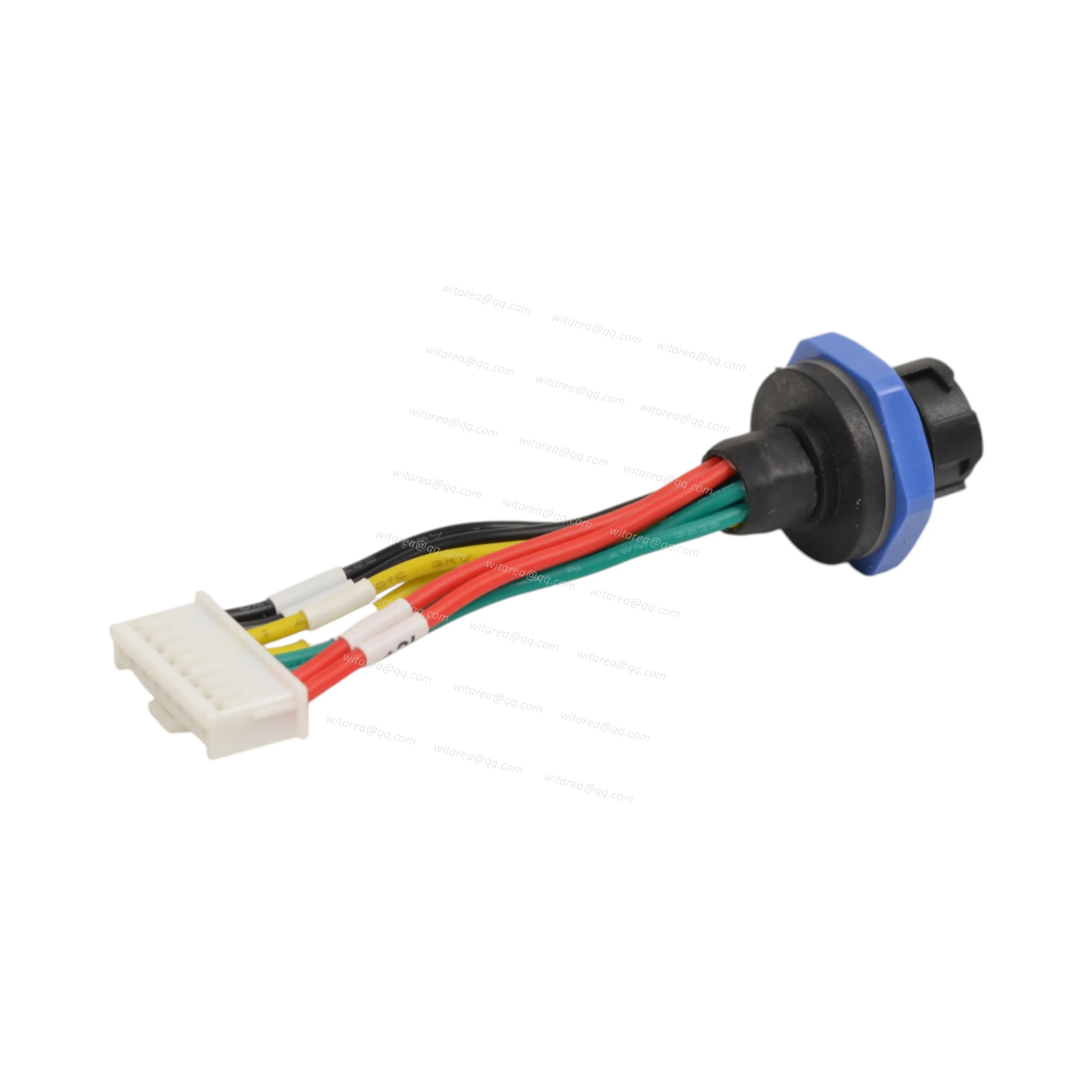 8P terminal connector to waterproof 8pin wire harness