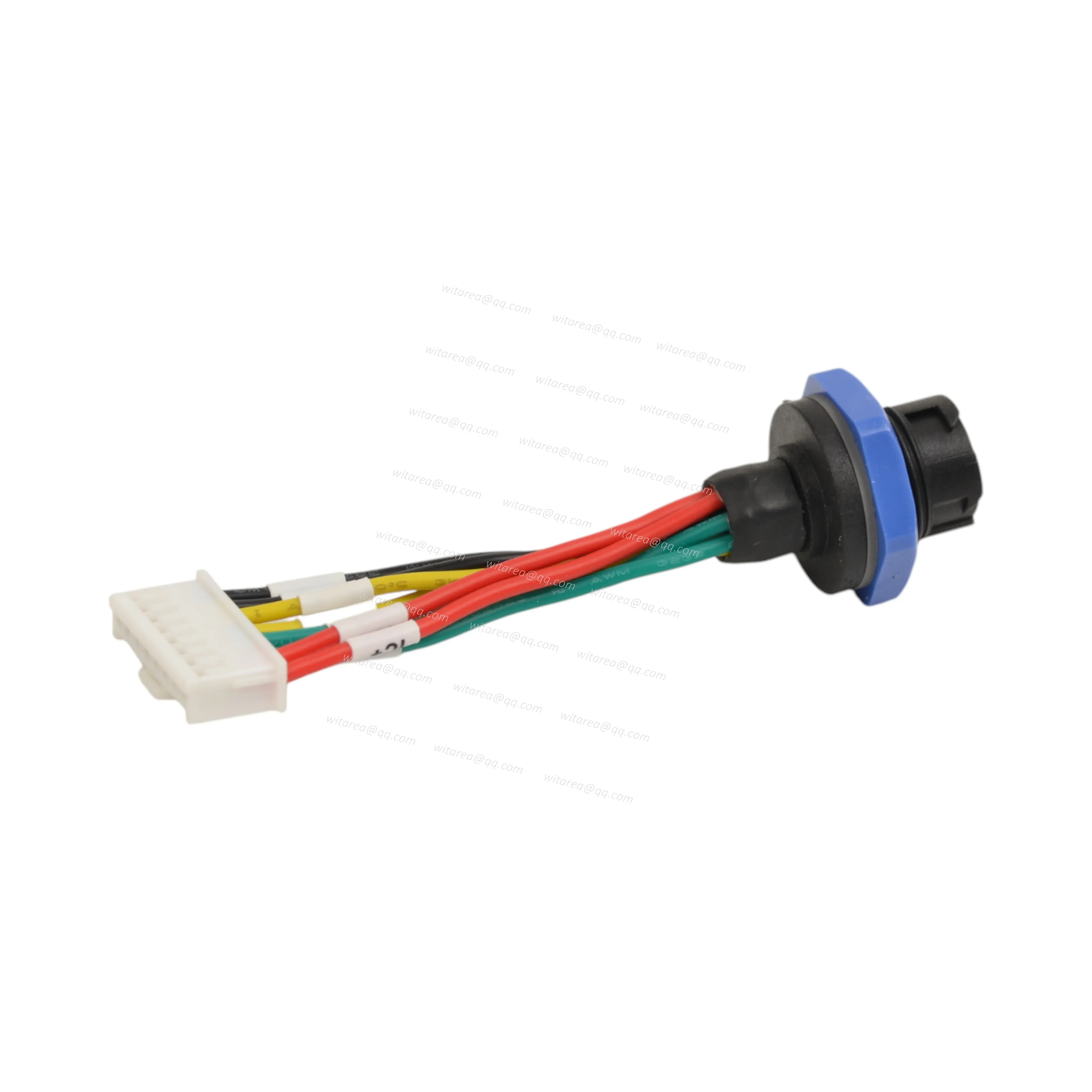 8P terminal connector to waterproof 8pin wire harness