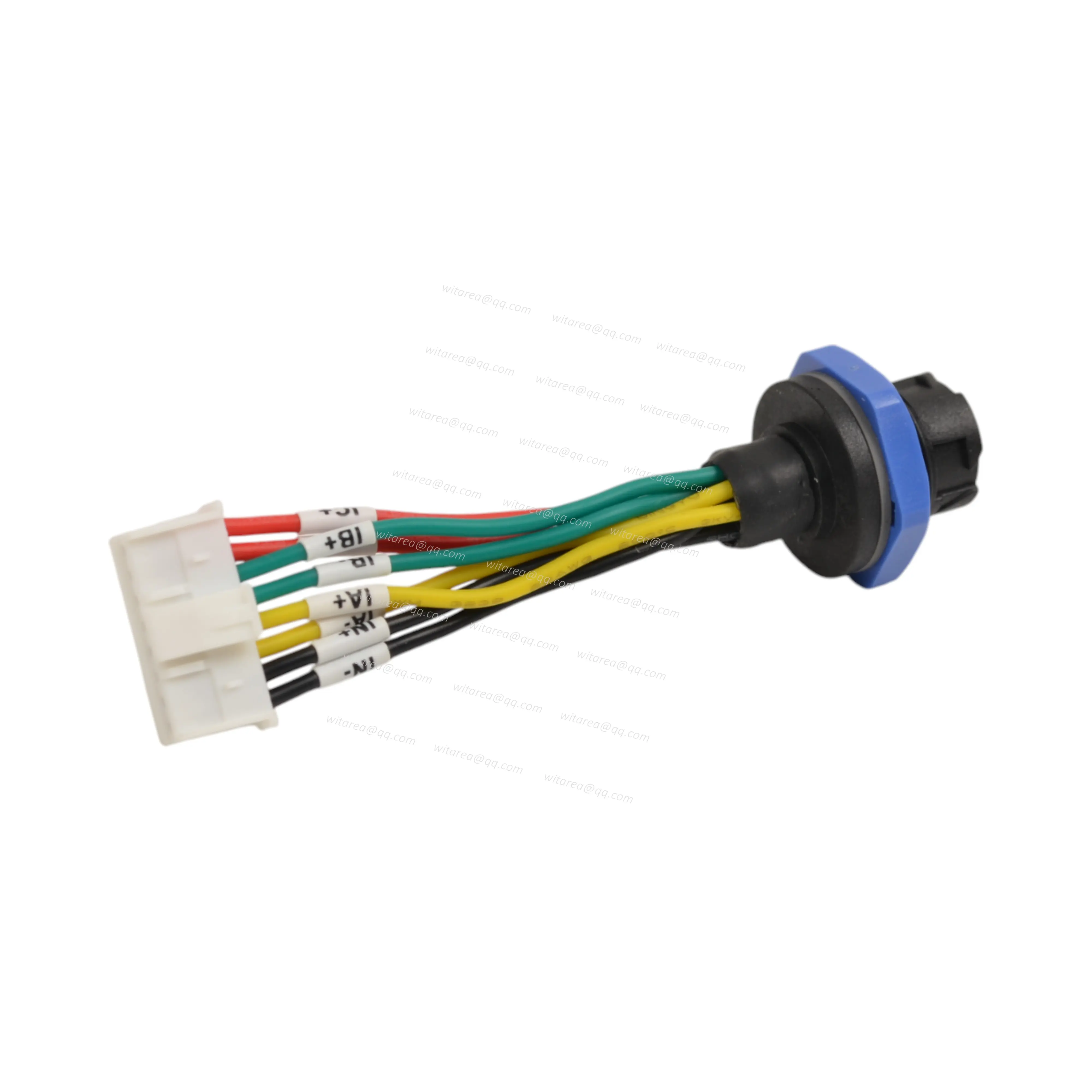 8P terminal connector to waterproof 8pin wire harness
