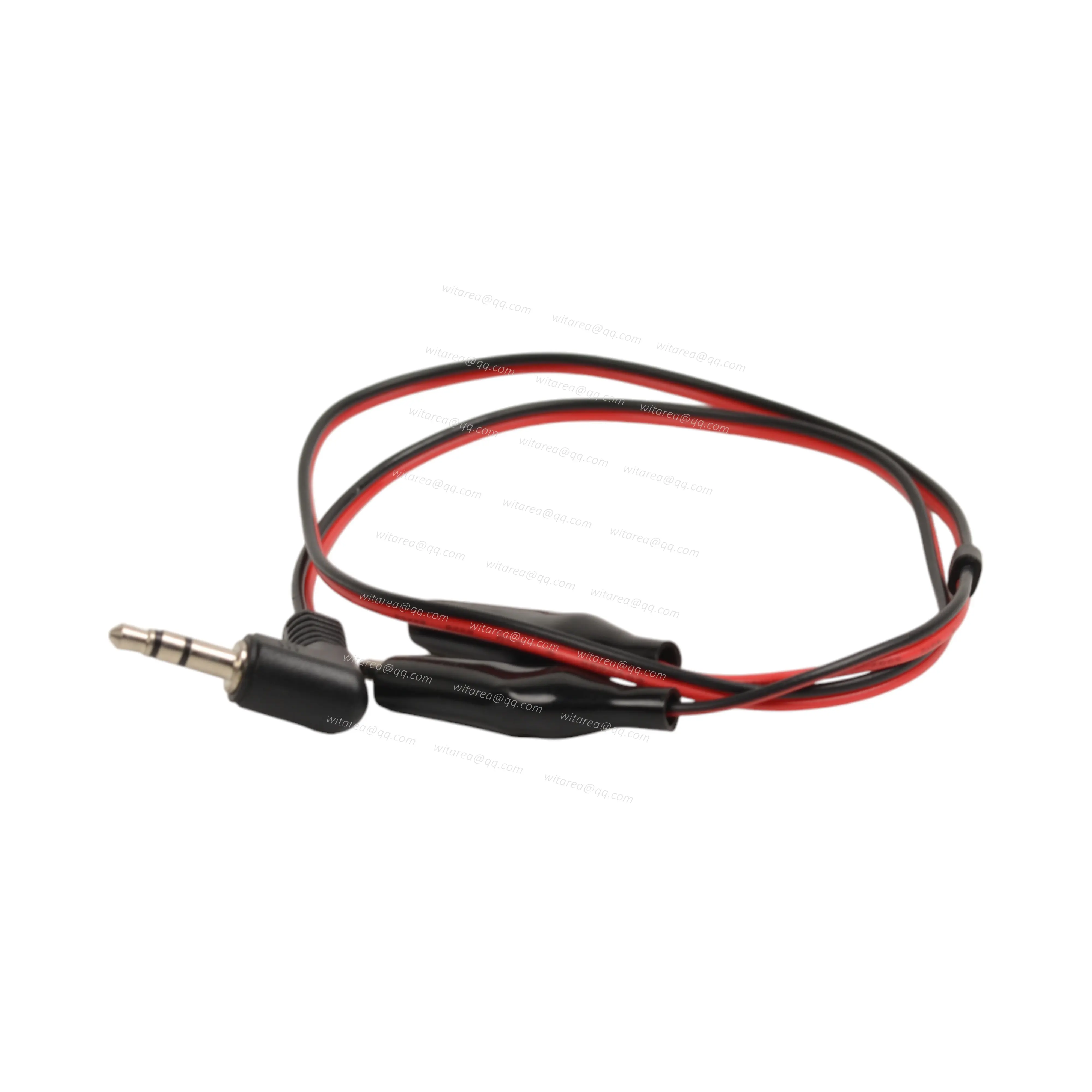3.5mm Audio Jack to Alligator Clip Wire harness