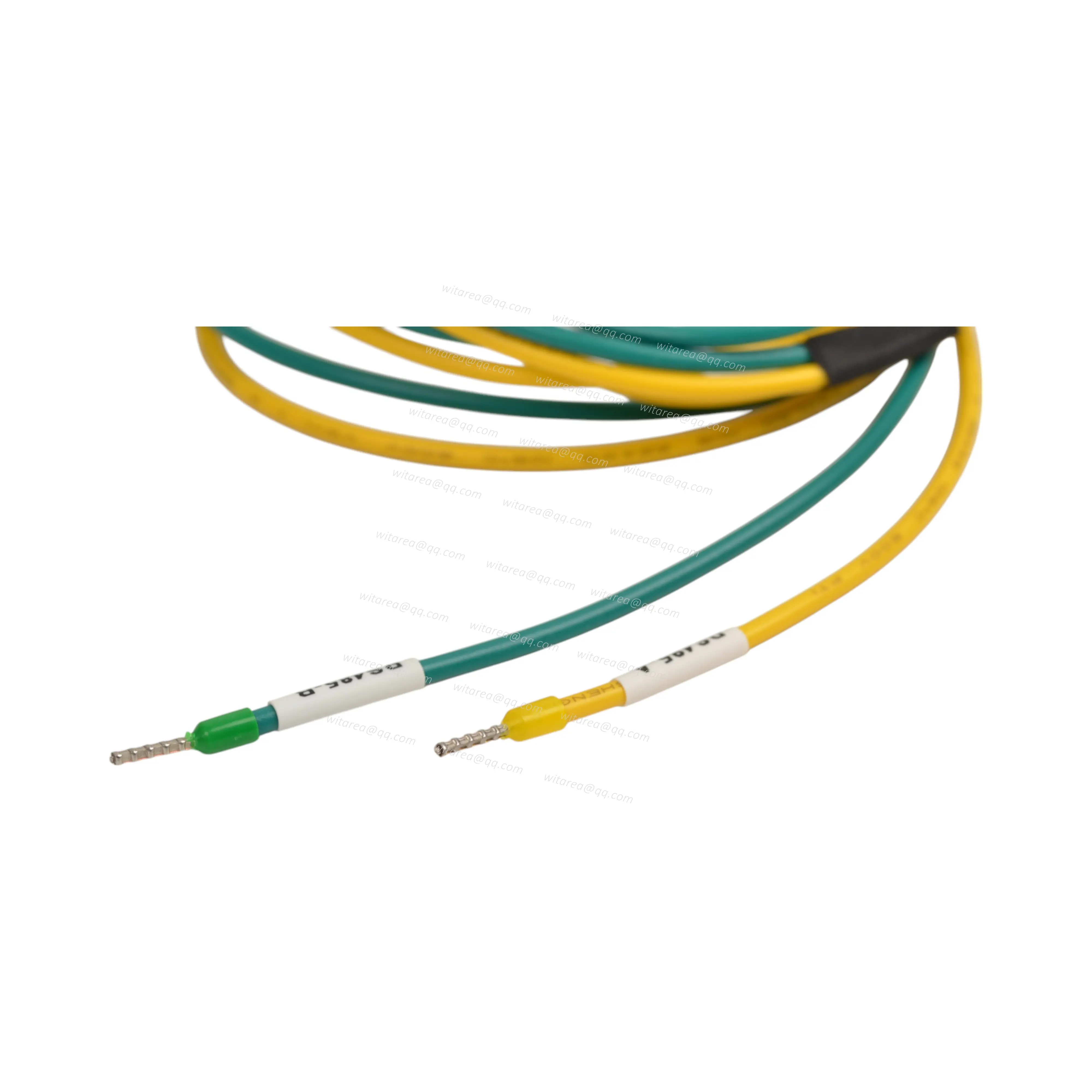 Waterproof 4Pin female To ratchet crimp tubular terminal connector cable