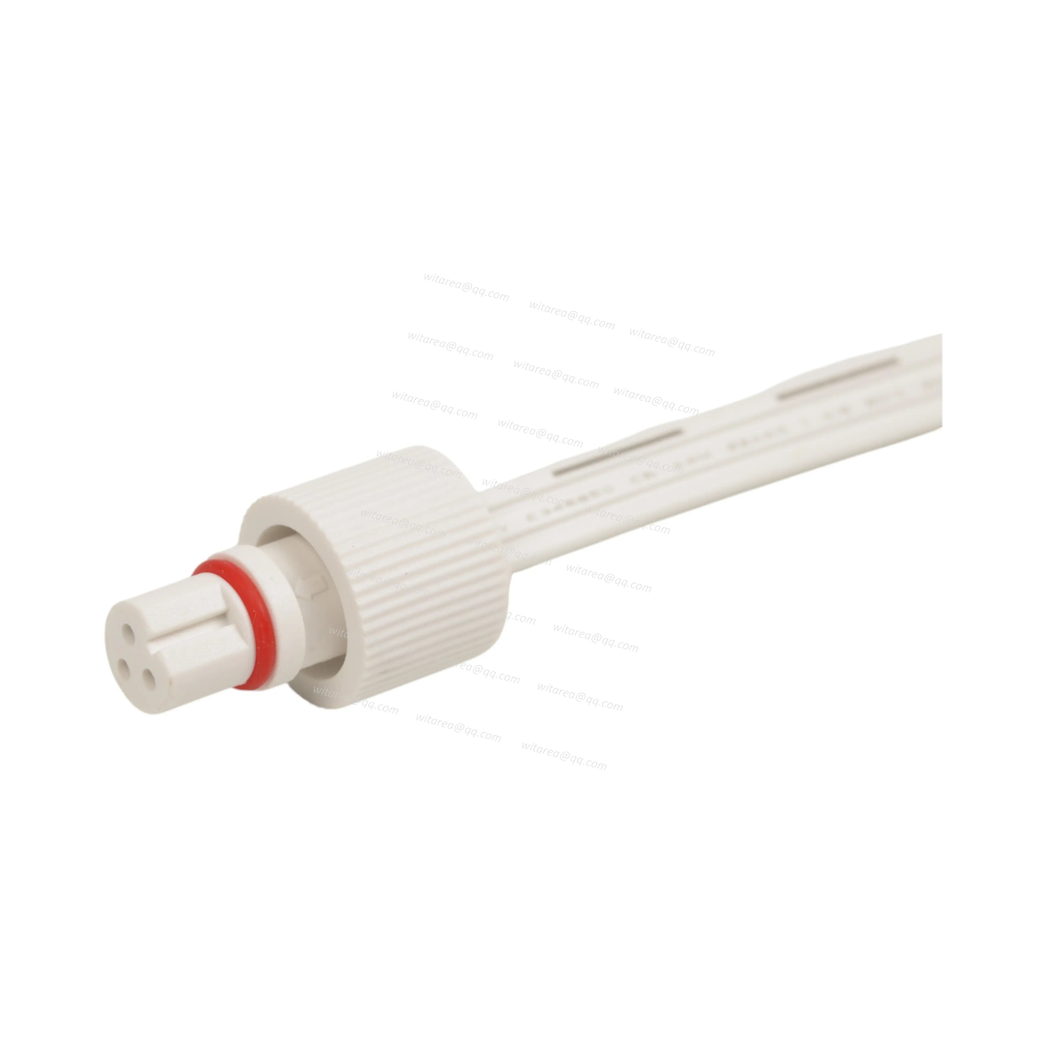 Waterproof 3pin male Cable with screw nut to waterproof 3pin female cable