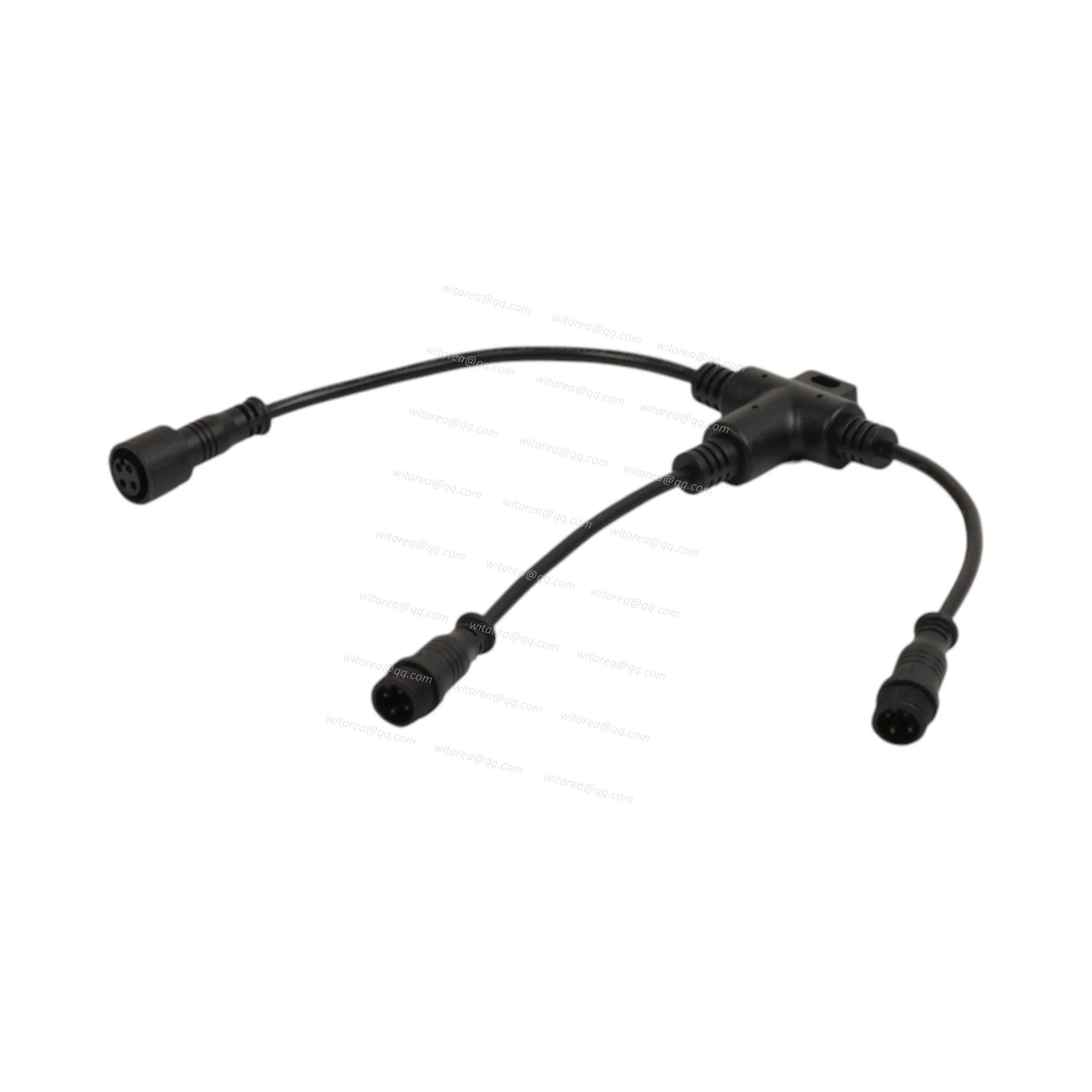 Waterproof T Joint 4Pin cable harness