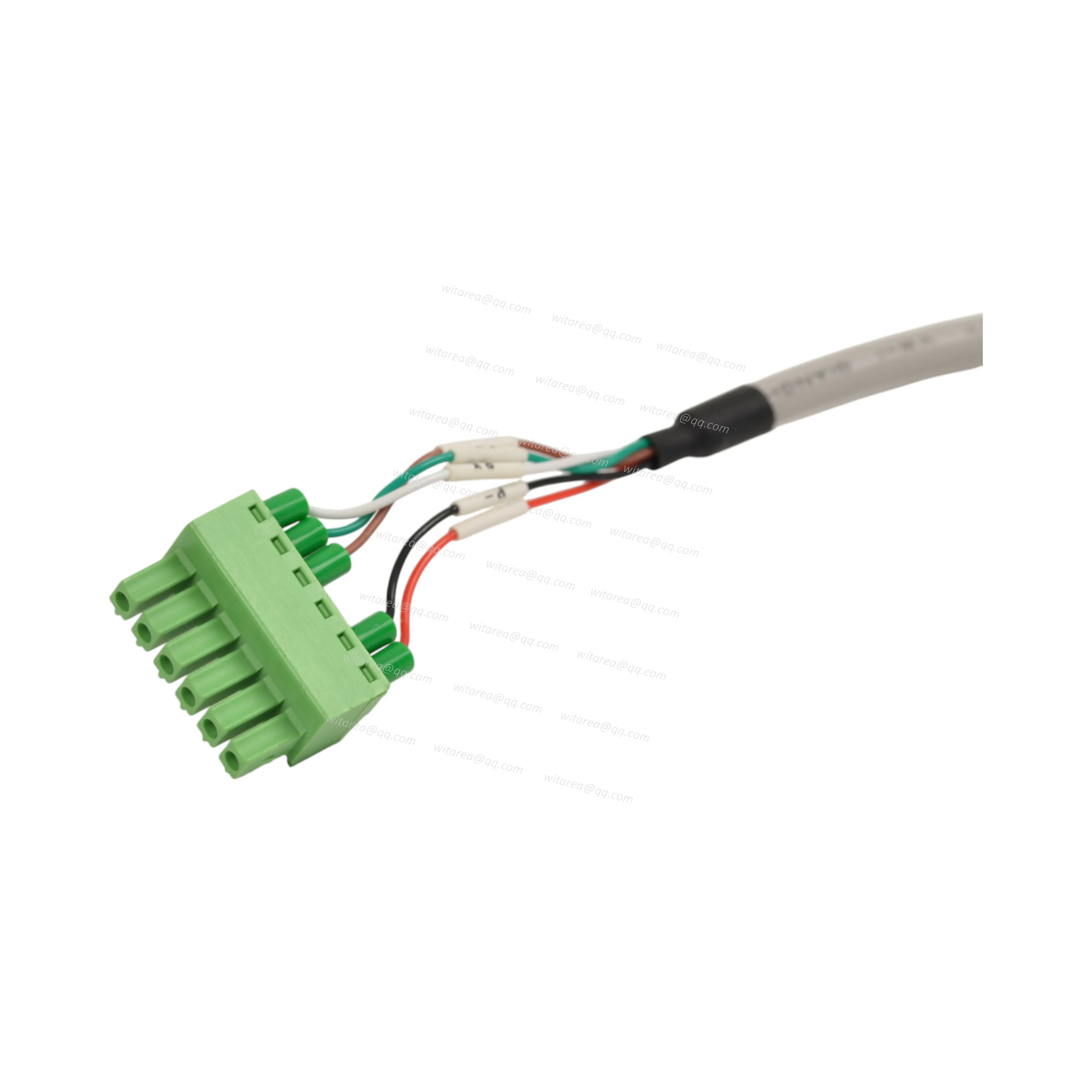 DB9 male to 6pin terminal block cable