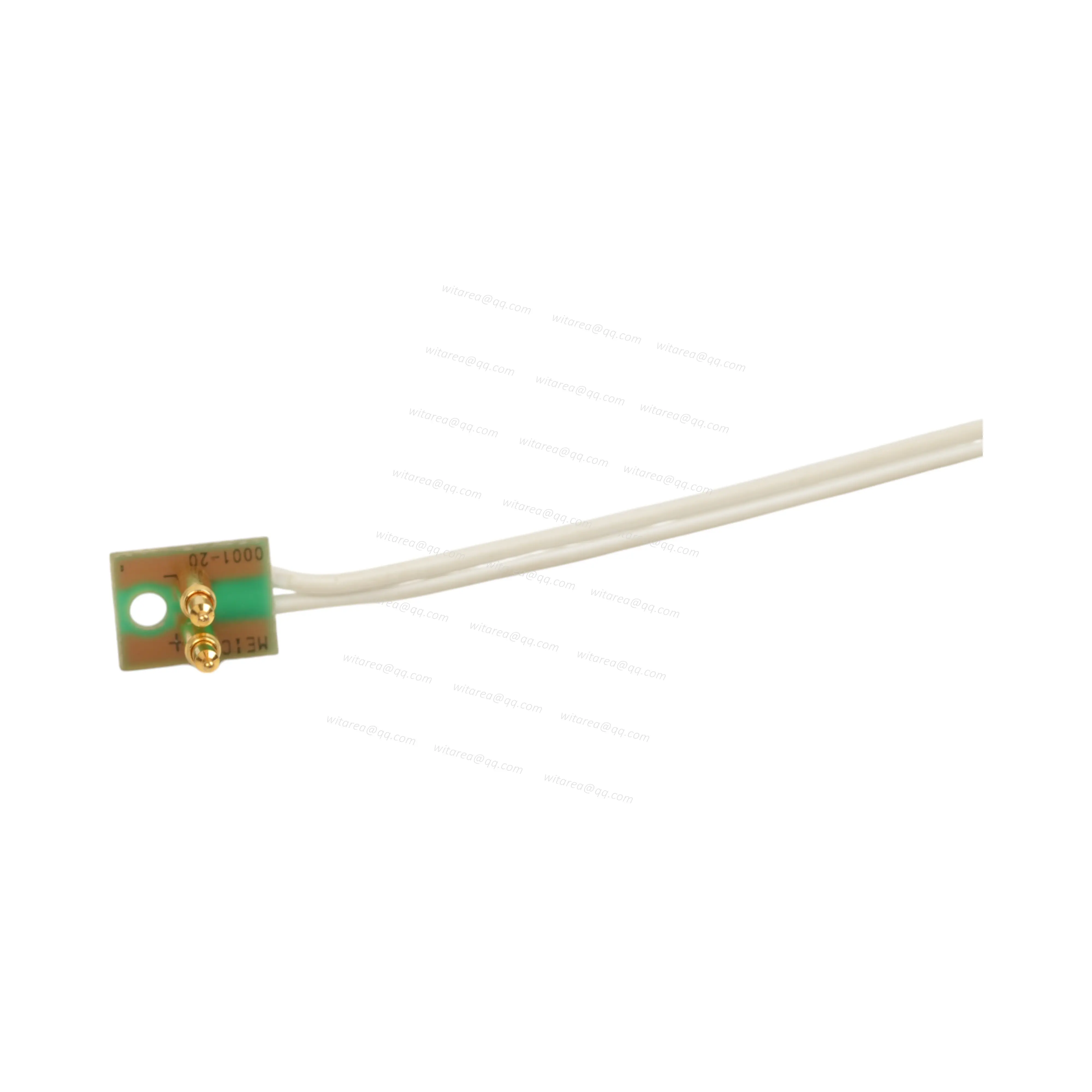 Dupont 2.54 2pin to pogo pin 2pin cable