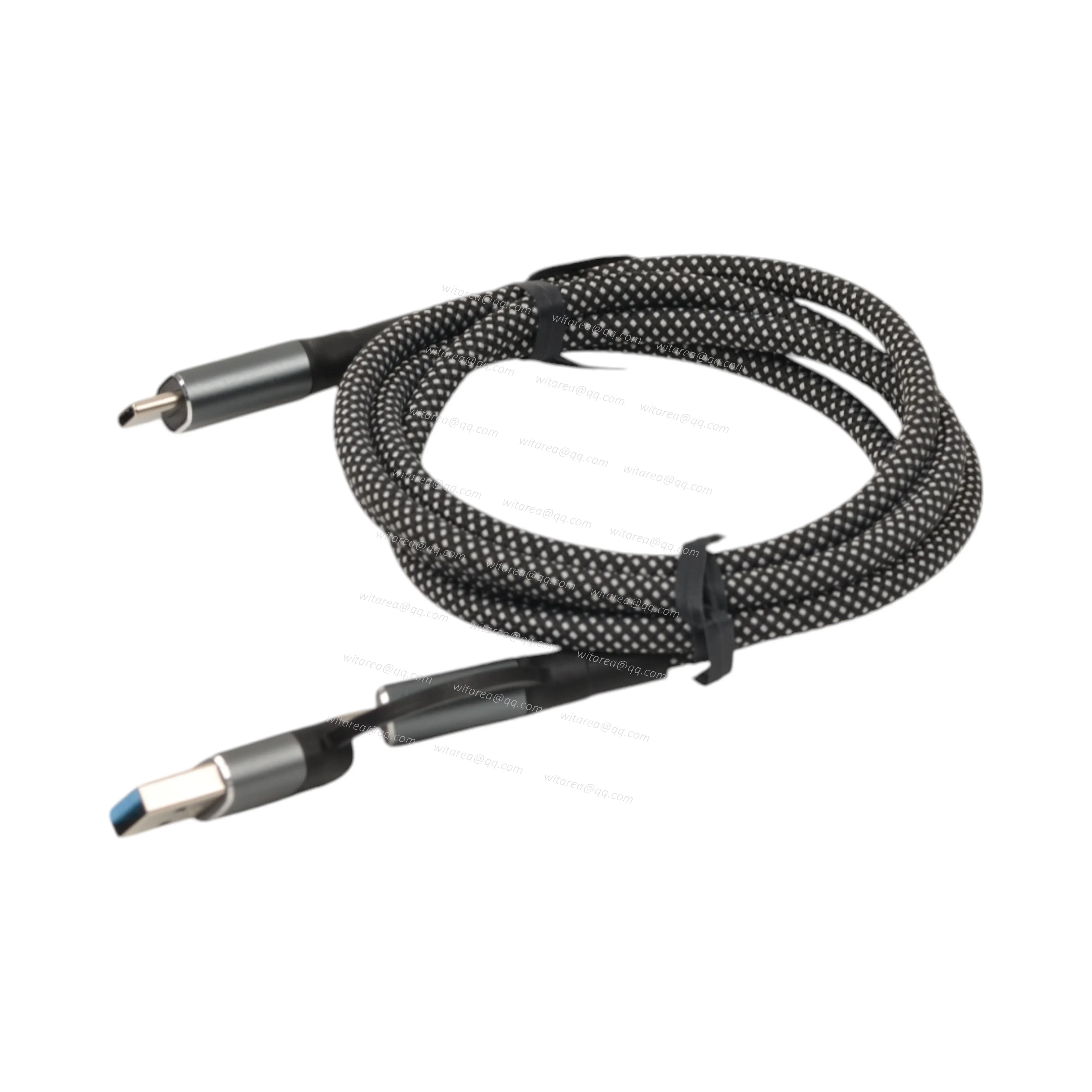 USB3.1 TYPE C TO USB 3.1 TYPE C With USB A Adapter fabric braiding Cable