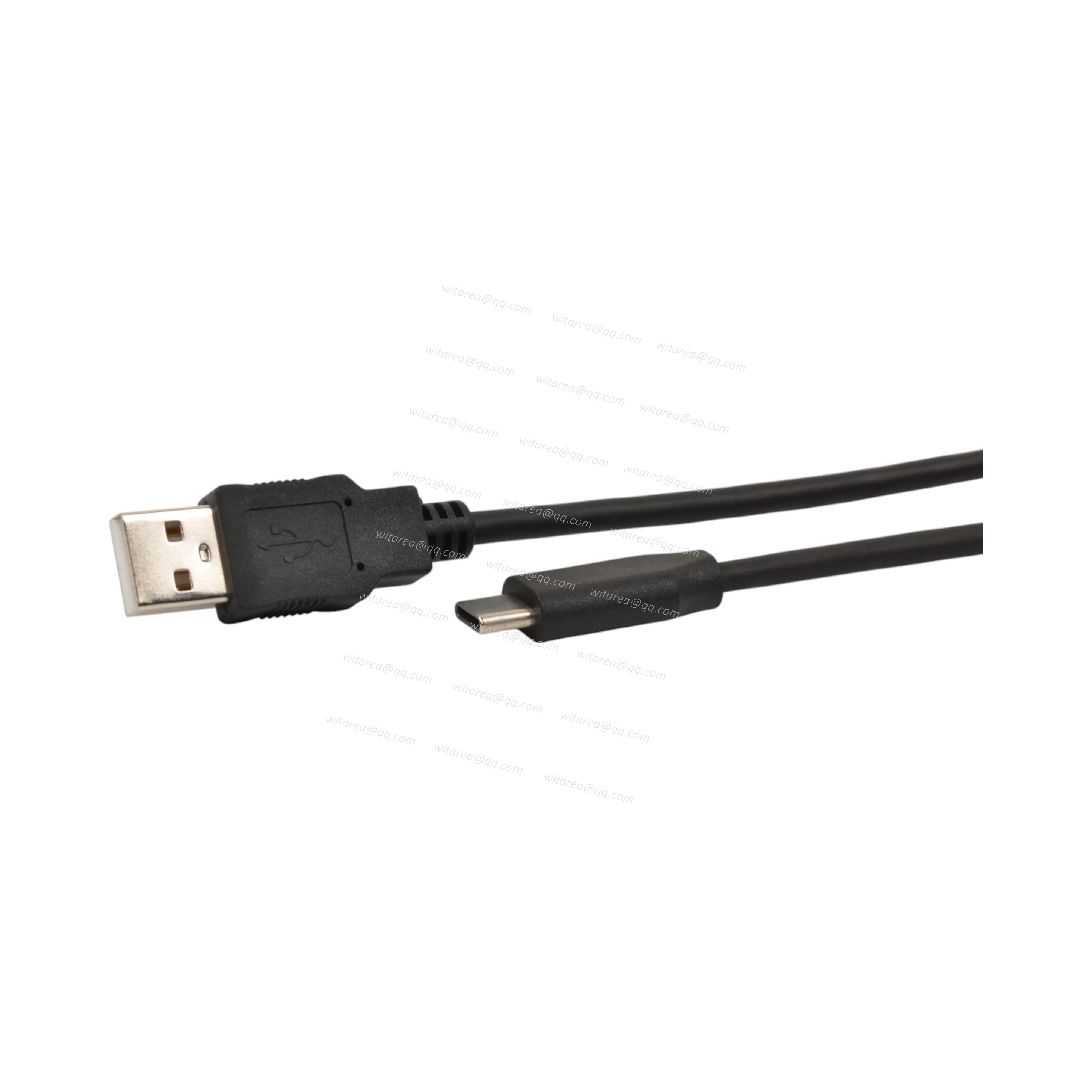 USB 2.0 AM To Type C Male Cable With Ferrite Bead