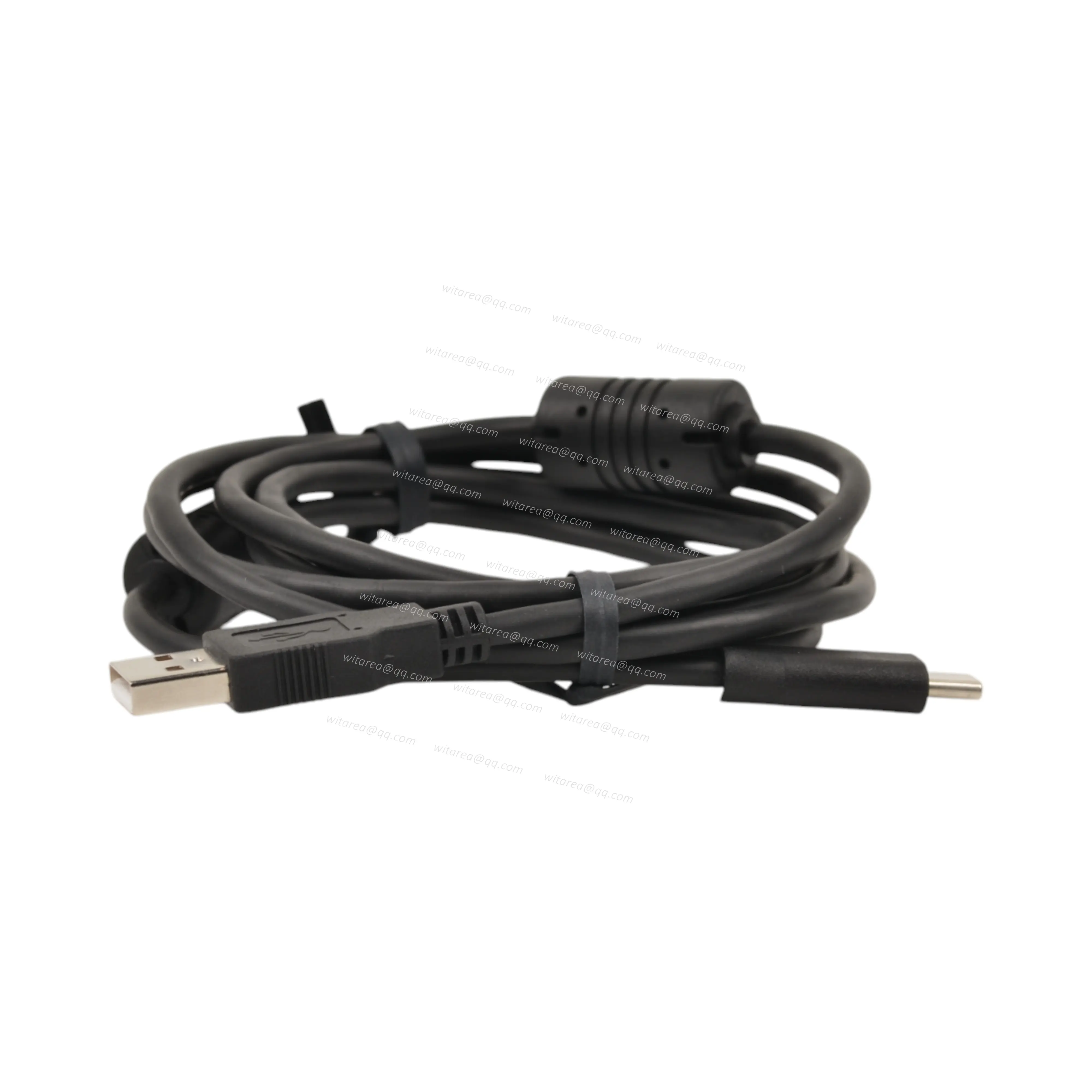 USB 2.0 AM To Type C Male Cable With Ferrite Bead