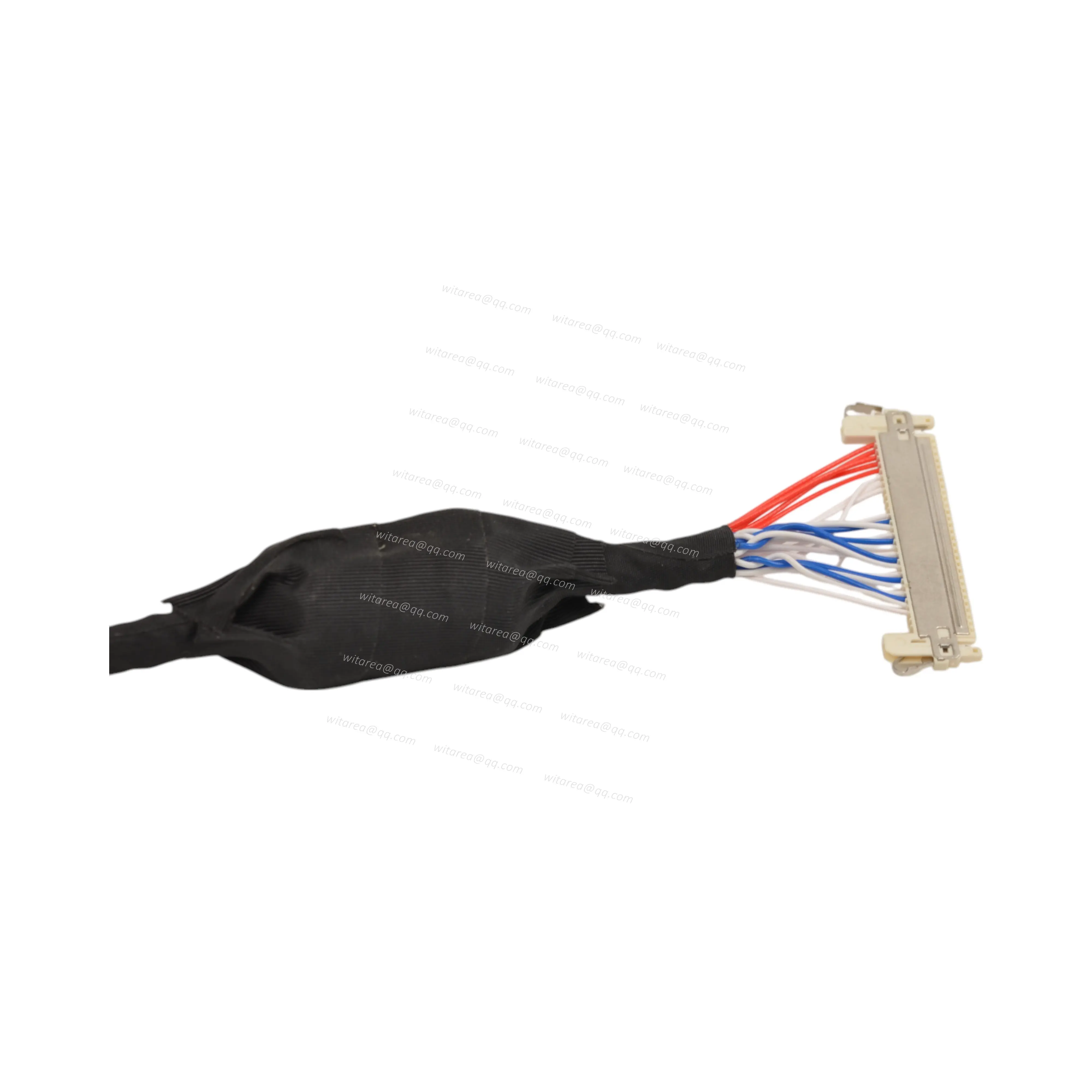 LVDS 30P To PHD 28P and Ring terminal with Ferrite Bead wire harness