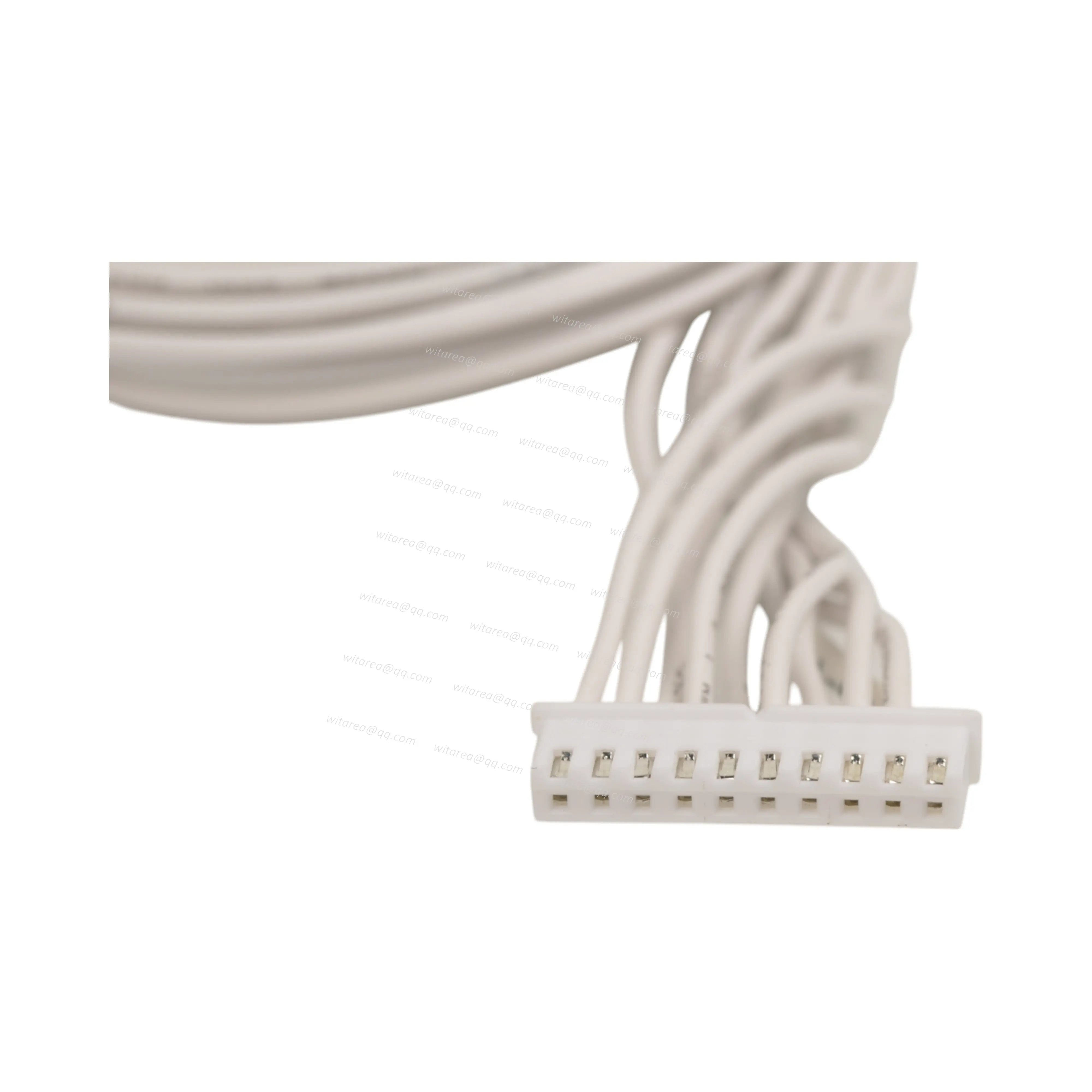XH2.54 10P to ratchet crimp tubular terminal wire harness