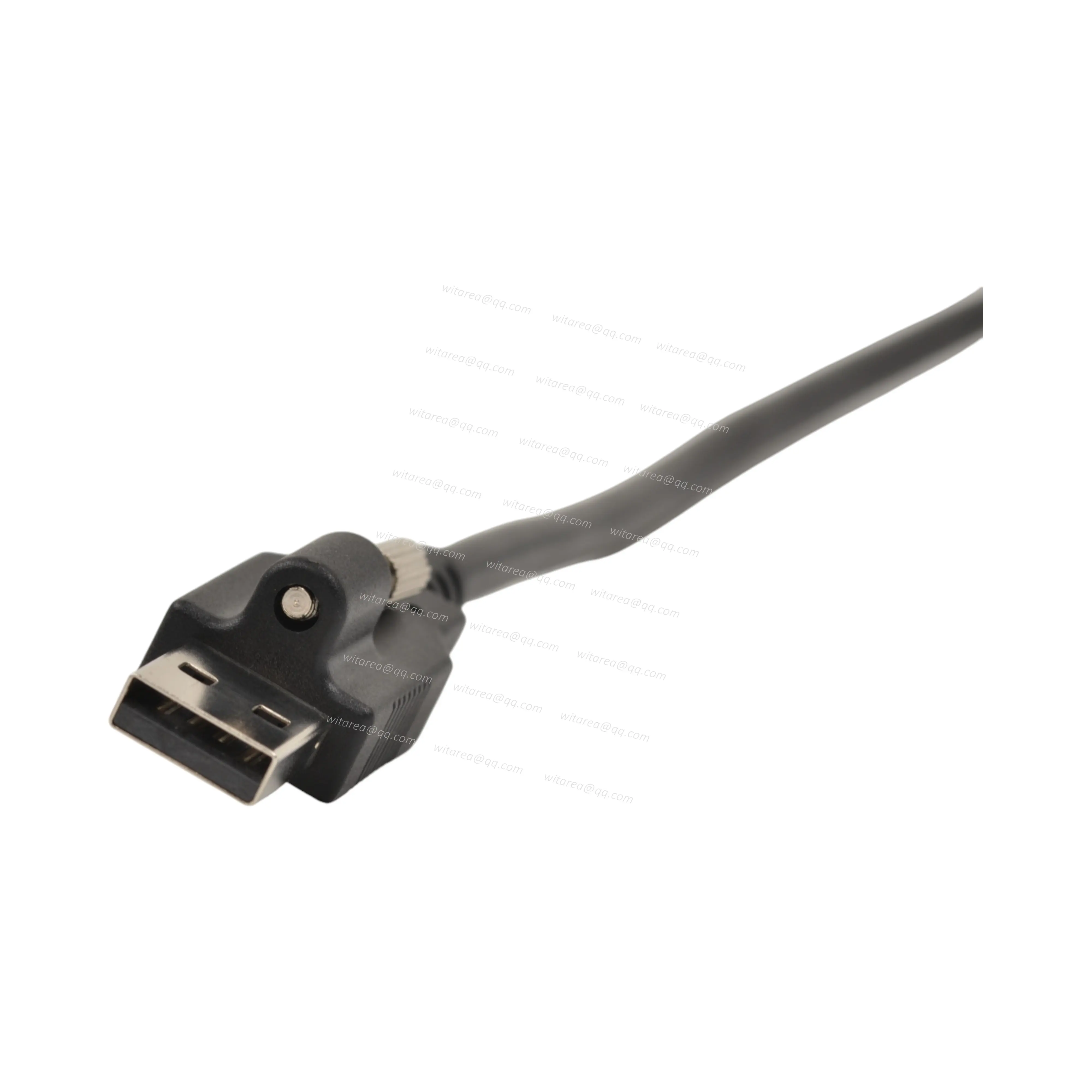 USB AM with single locking screw to USB CM with single locking screw cable with Embeded PCBA