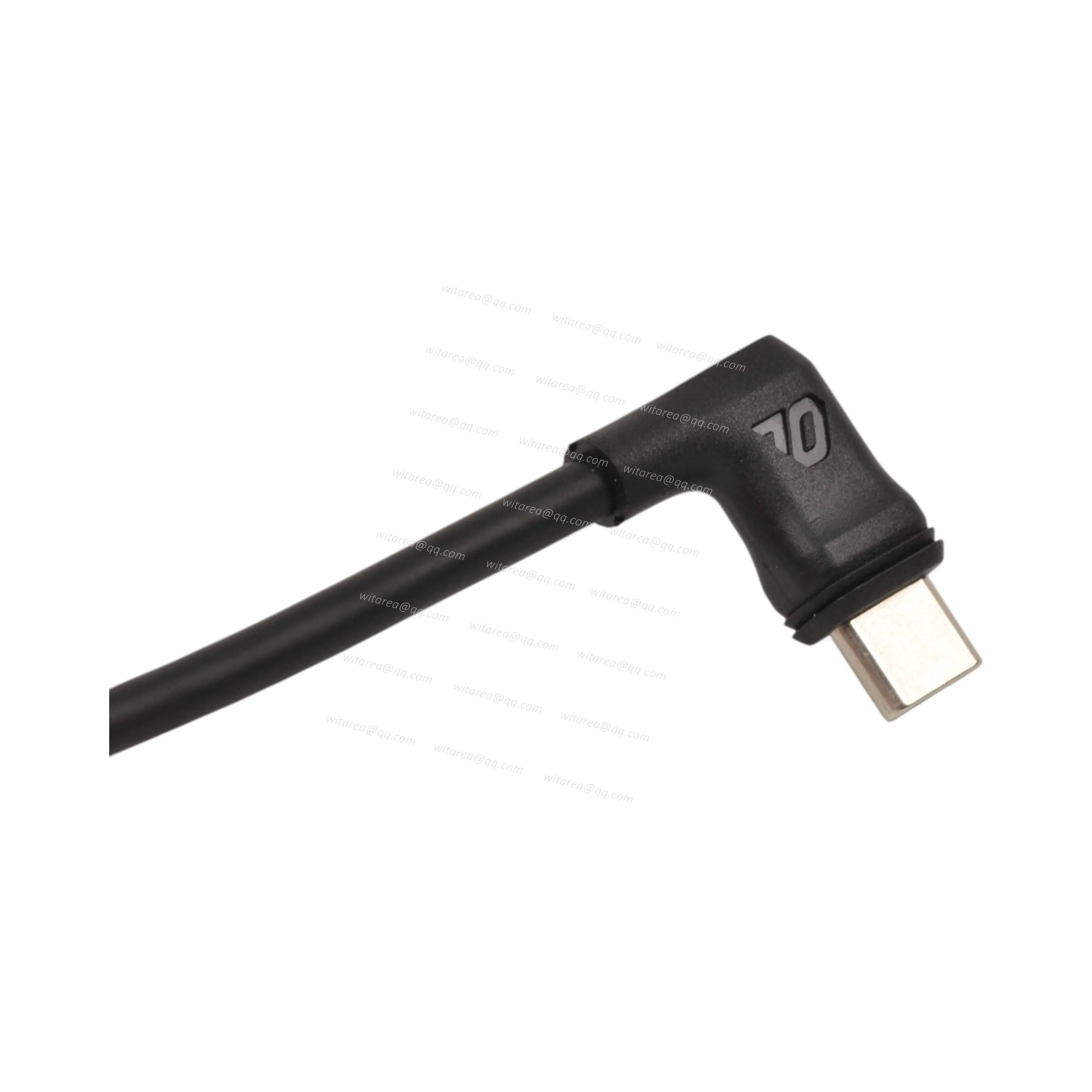 Right/left angled USB Type C male to USB AM cable