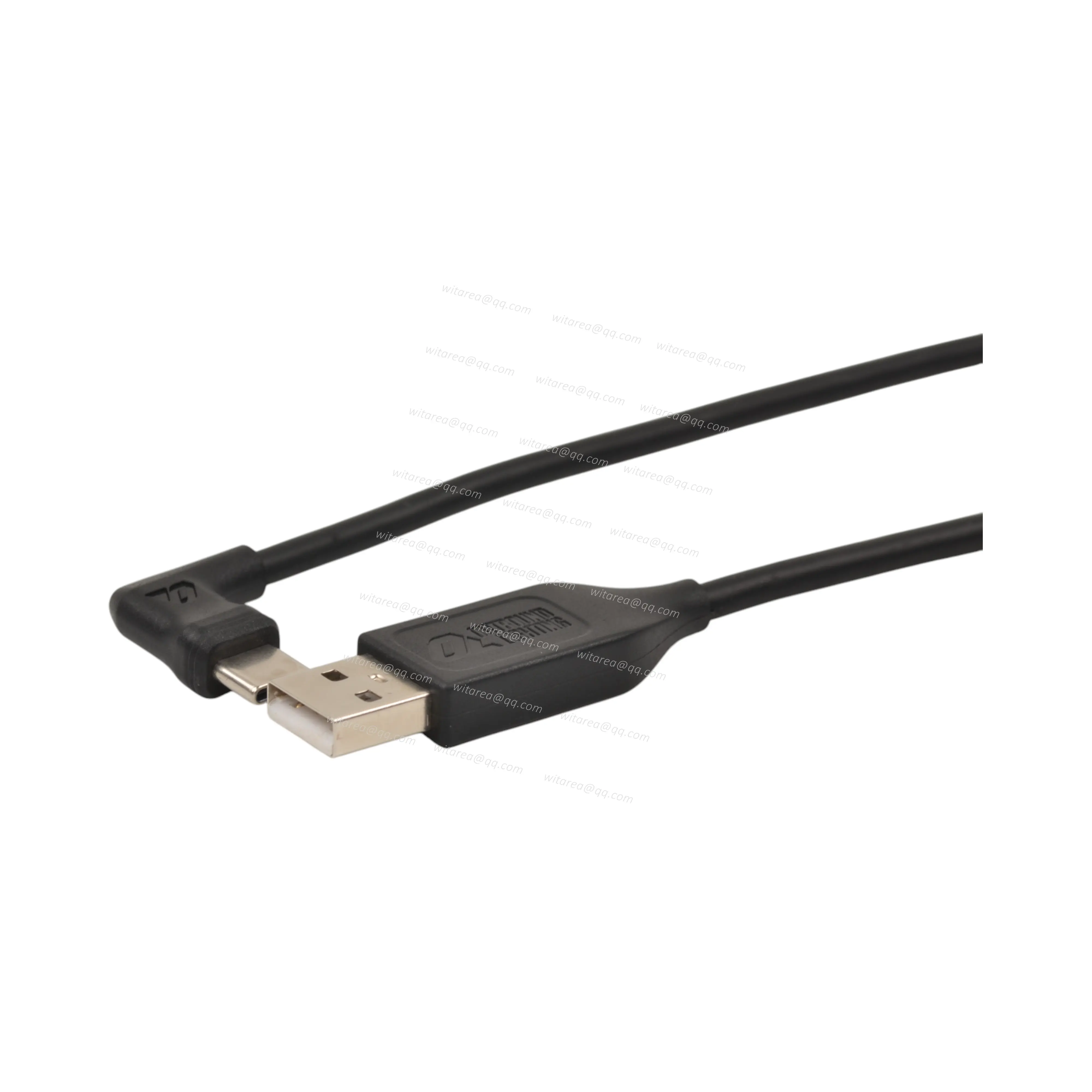 Right/left angled USB Type C male to USB AM cable