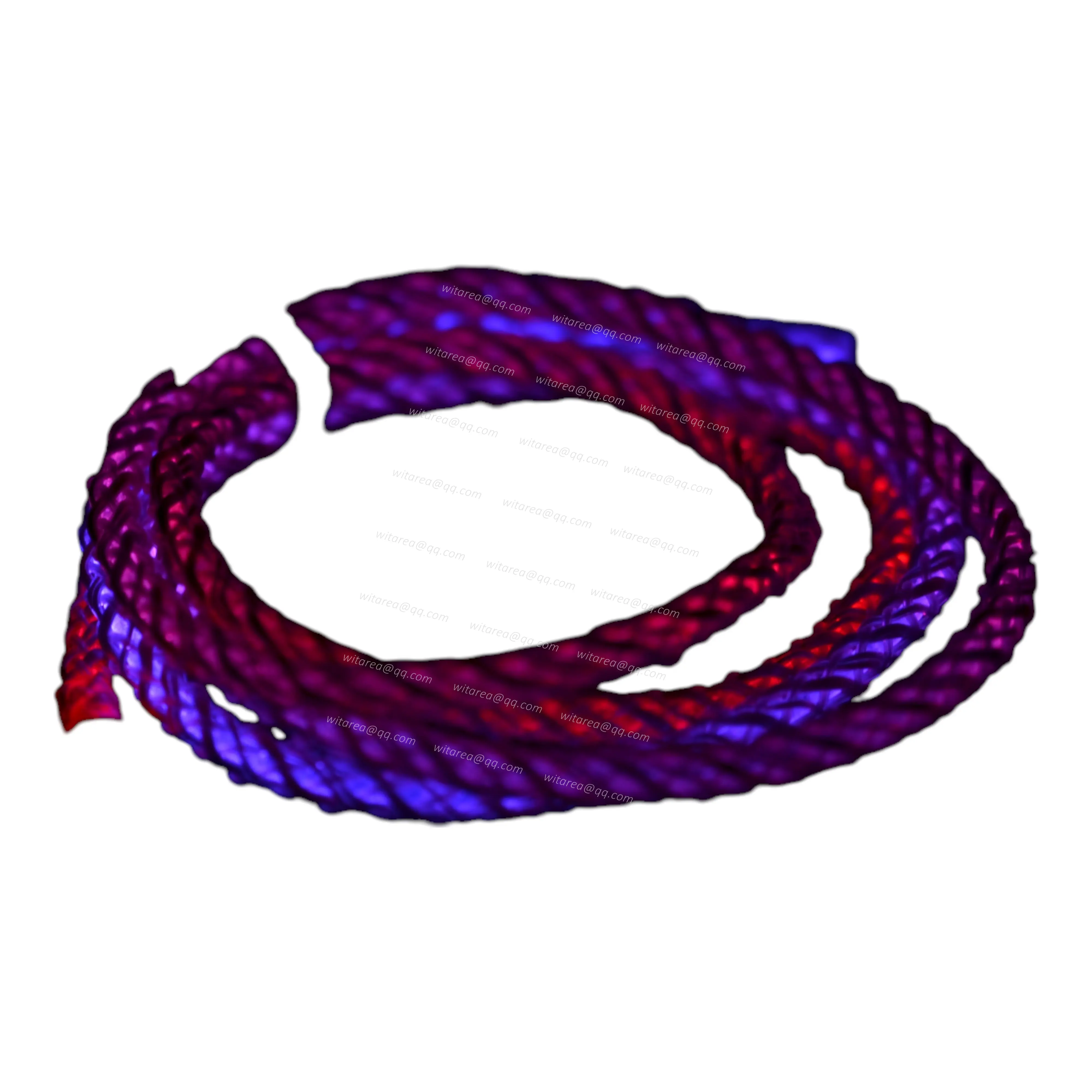 60W Fast Charge TYPE C to TYPE C RGB Light Cable Flow Luminous Cable