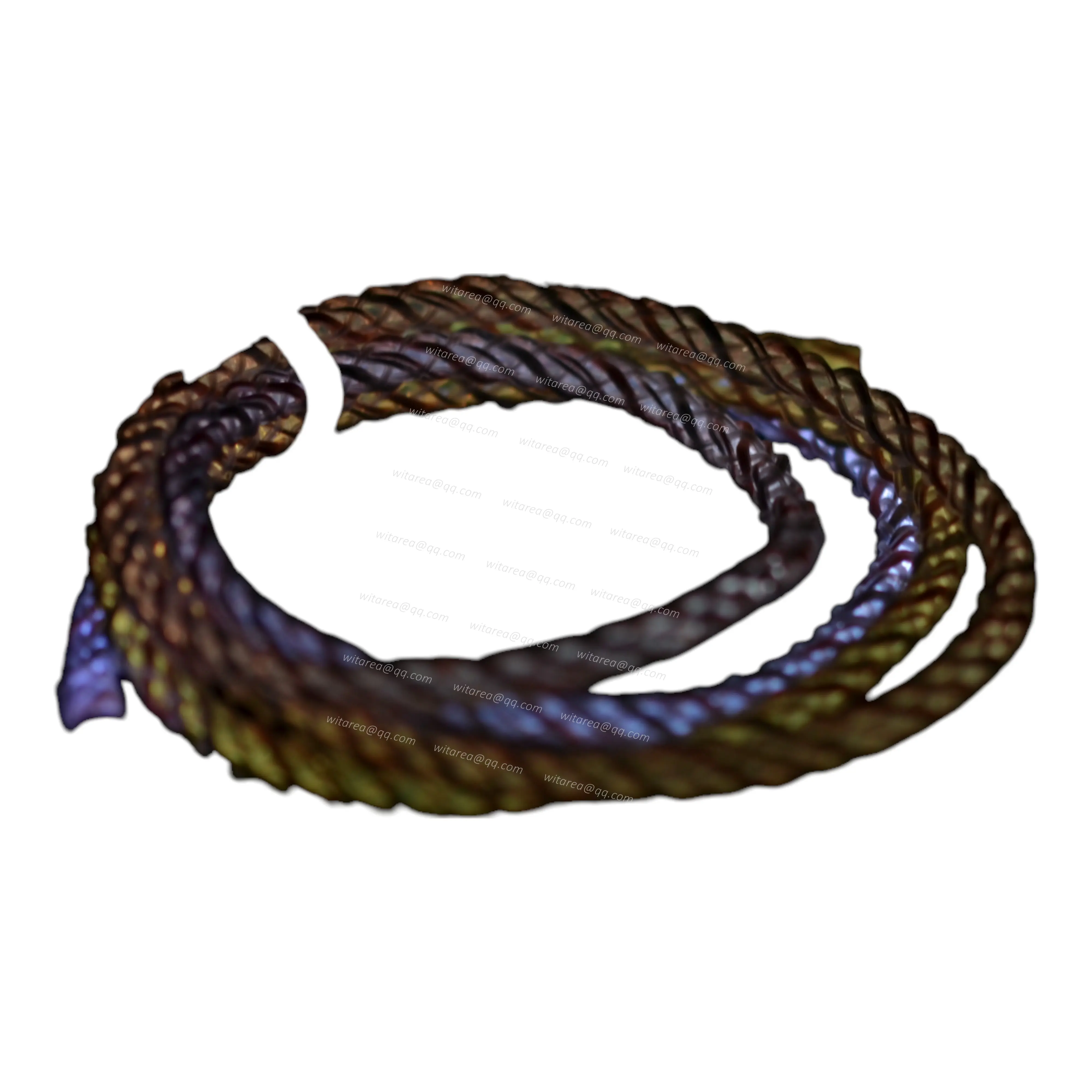 60W Fast Charge TYPE C to TYPE C RGB Light Cable Flow Luminous Cable