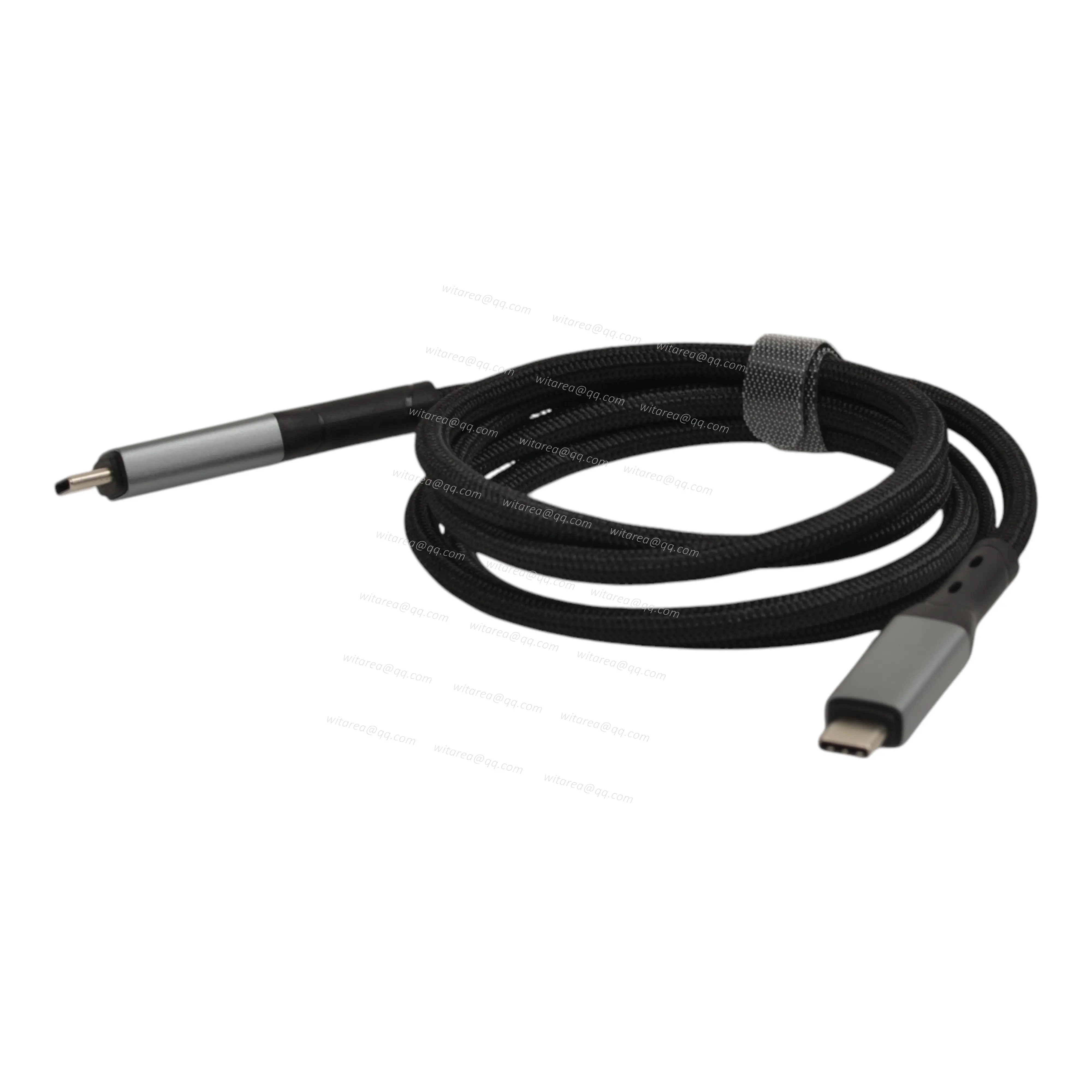 USB4.0 Type C to Type C cable with fabric braiding