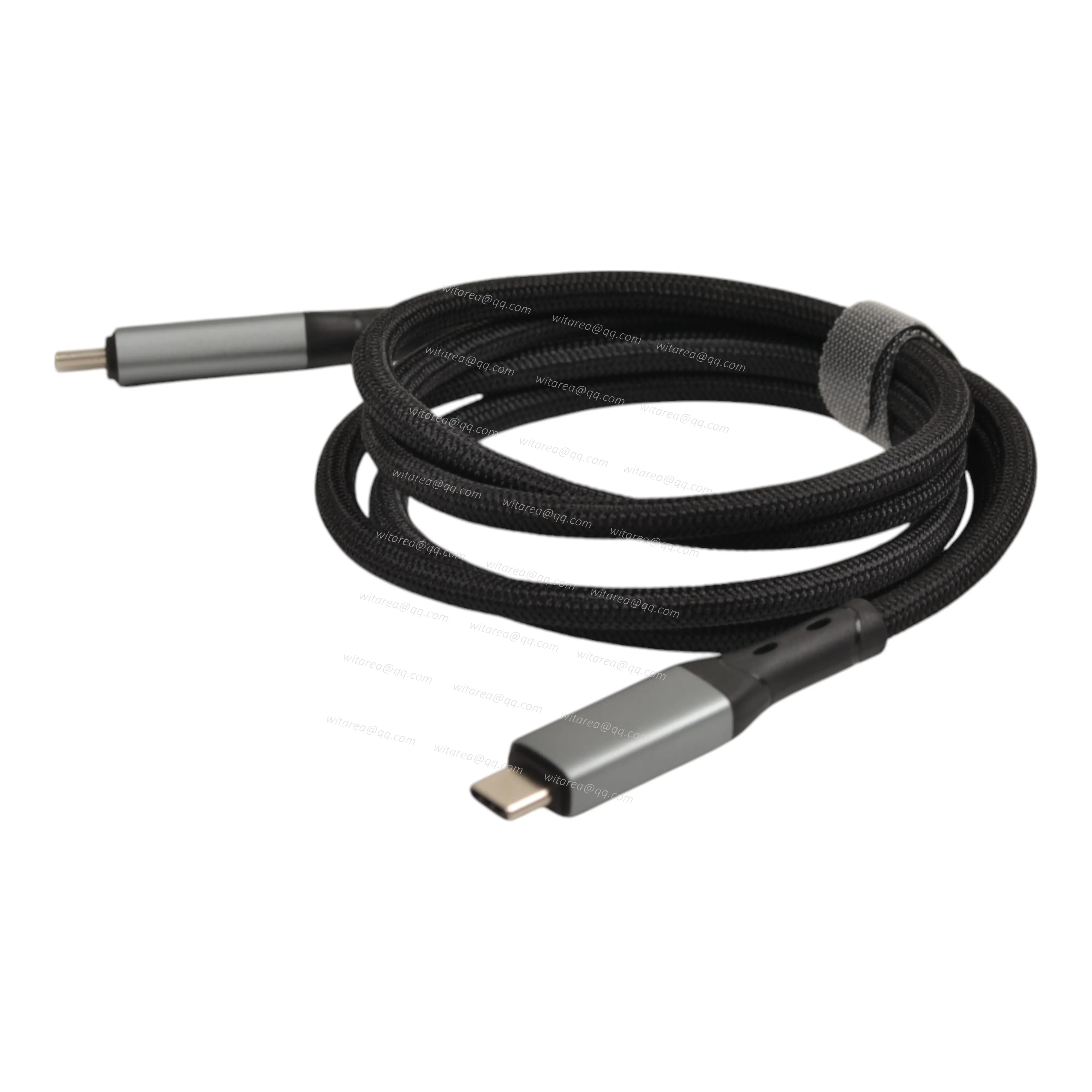 USB4.0 Type C to Type C cable with fabric braiding