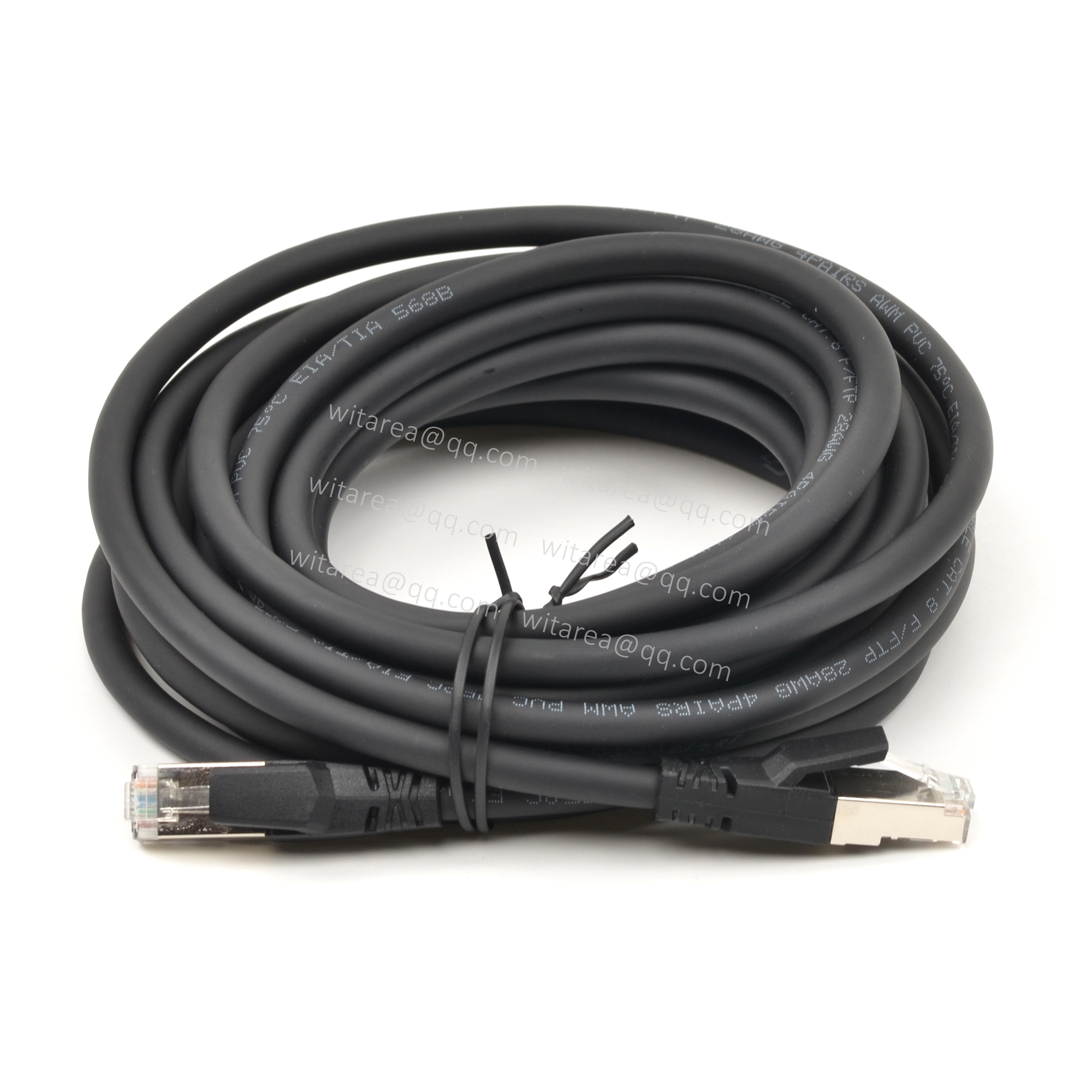Professional Shielded CAT 8 RJ45 Cable , Custom Category 8 25 to 40gig ...