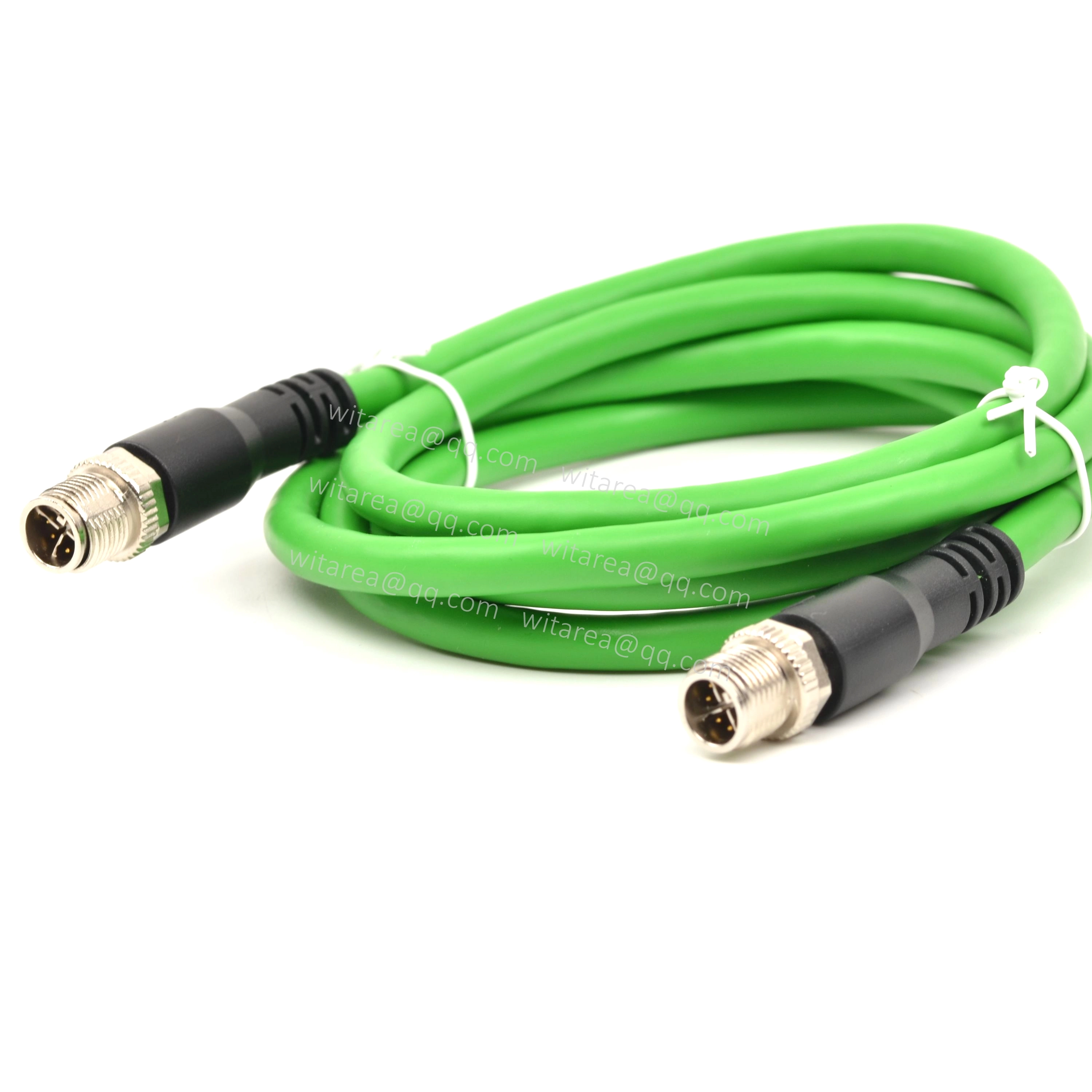 M12 X 8pin male to M12 X 8pin male Sensor cable