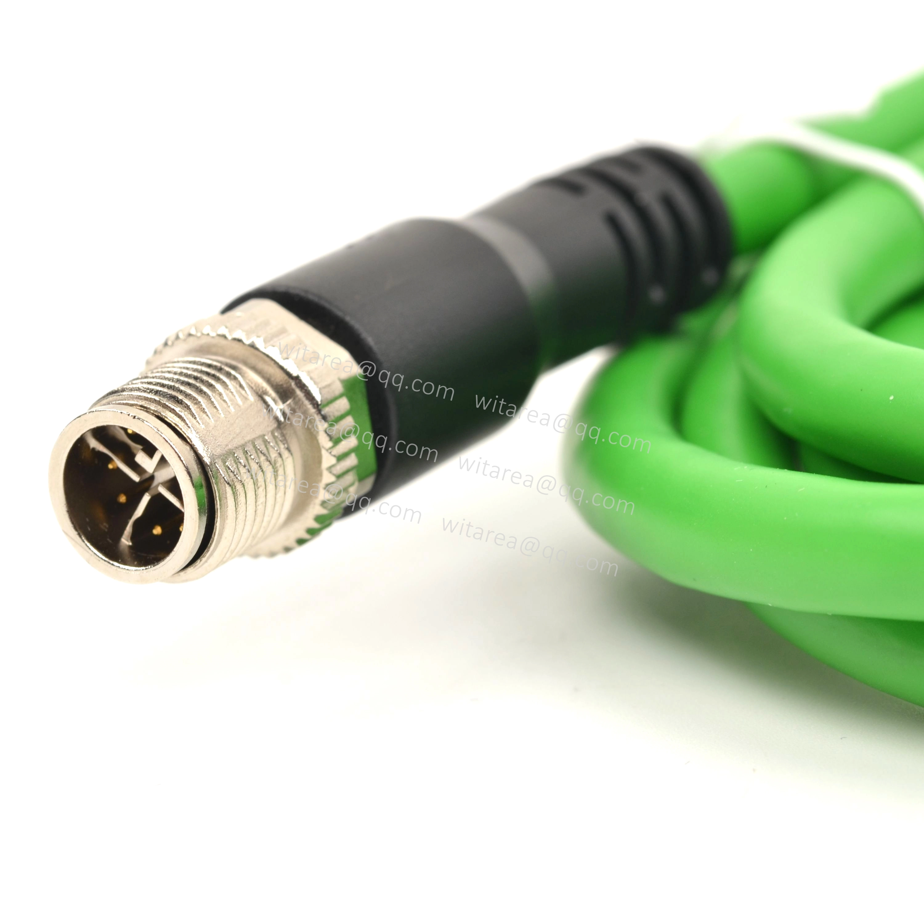 M12 X 8pin male to M12 X 8pin male Sensor cable