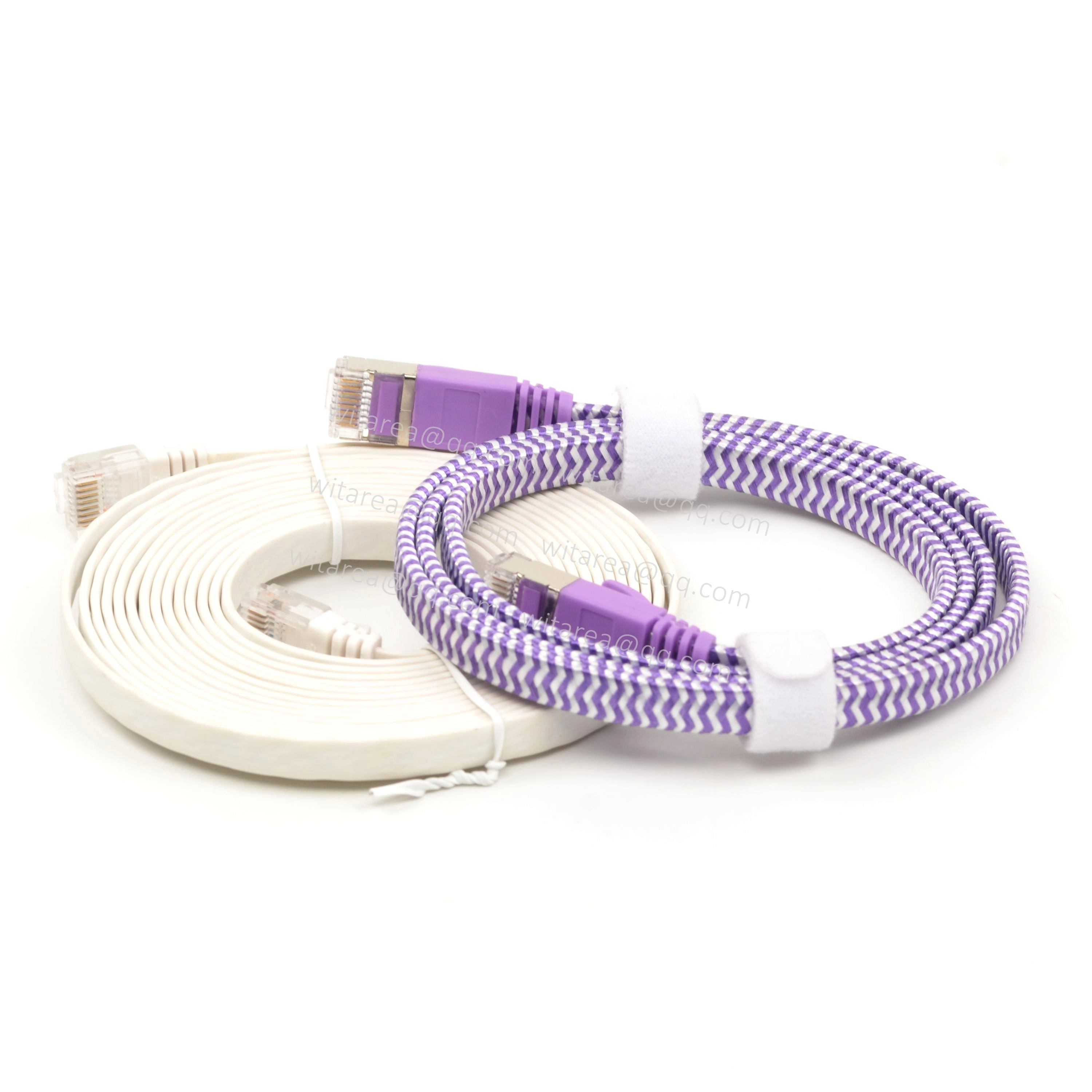 CAT.6A FTP Patch 10 Gigabit Network Flat Cable