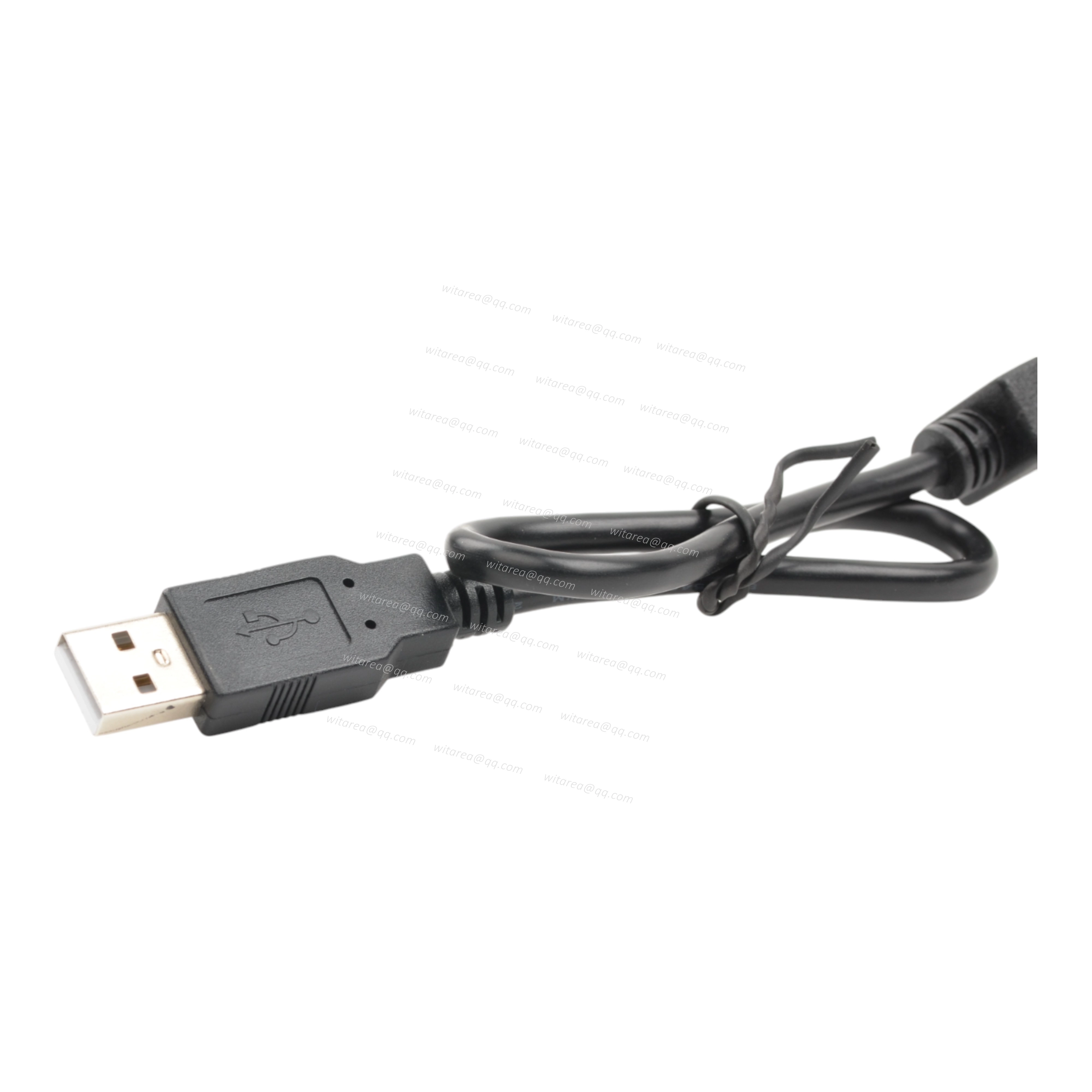 USB2.0 AM TO USB2.0 AF with screw nut panel mount cable