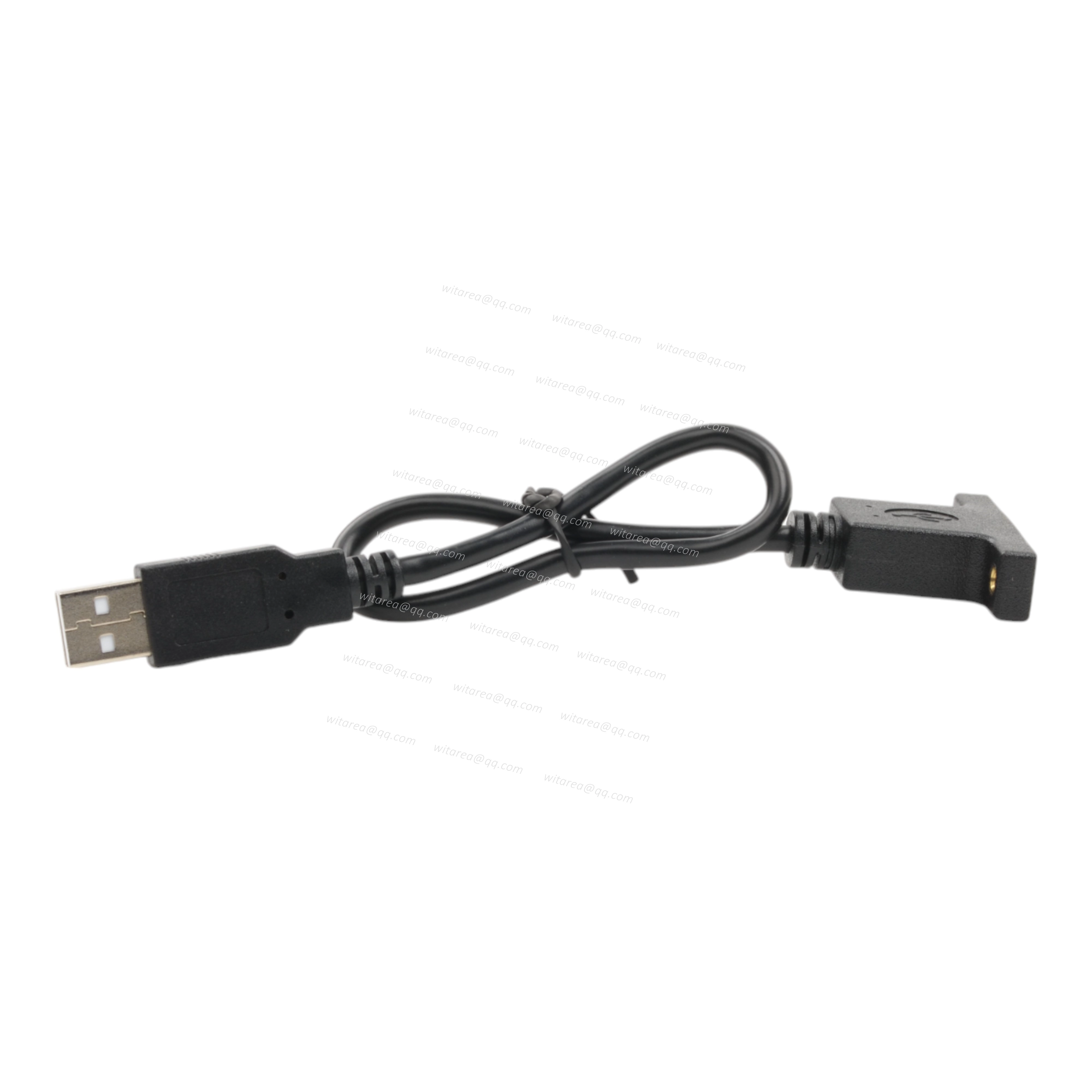 USB2.0 AM TO USB2.0 AF with screw nut panel mount cable