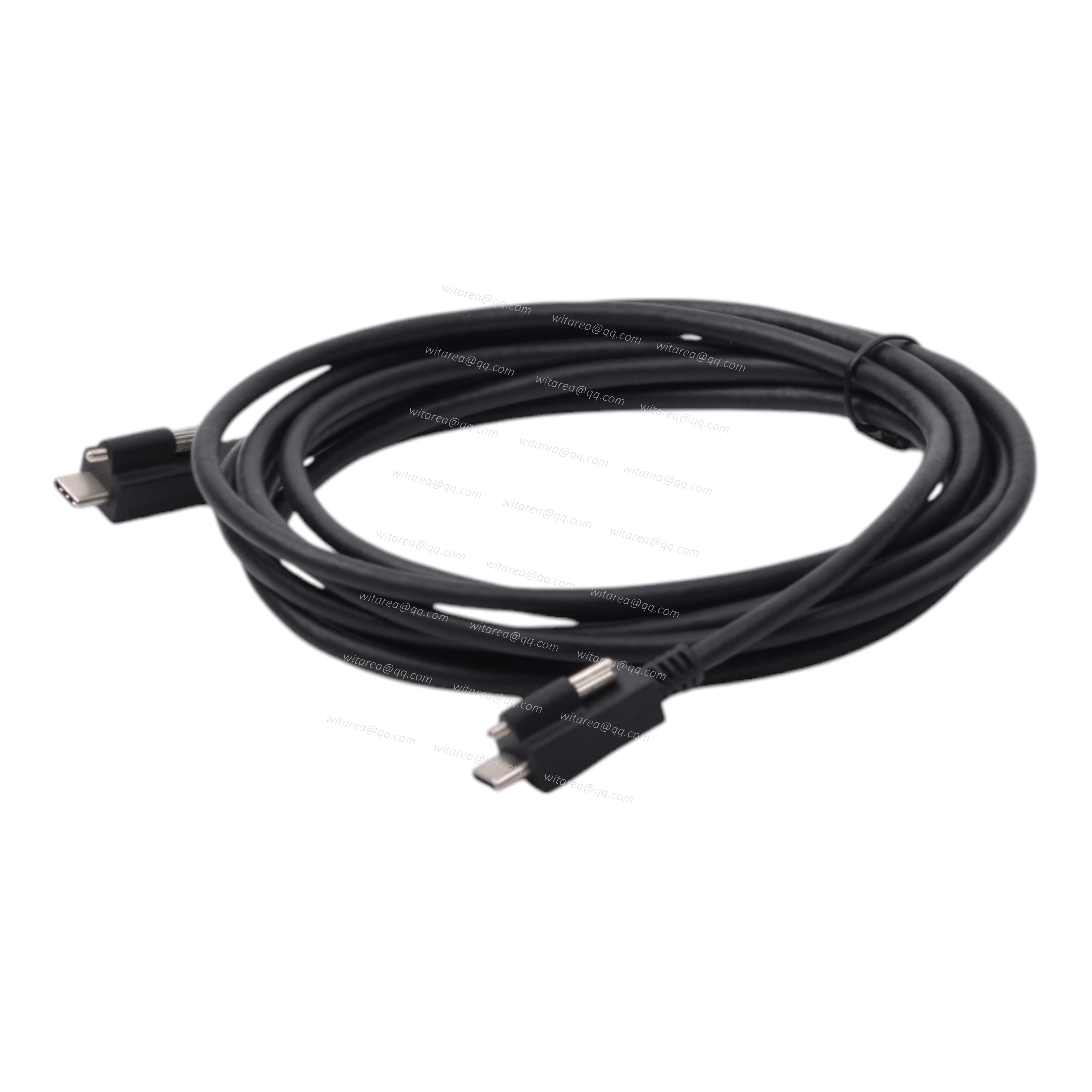 USB 3.0 C/M to USB 3.0 C/M with Single Screw Lock Cable