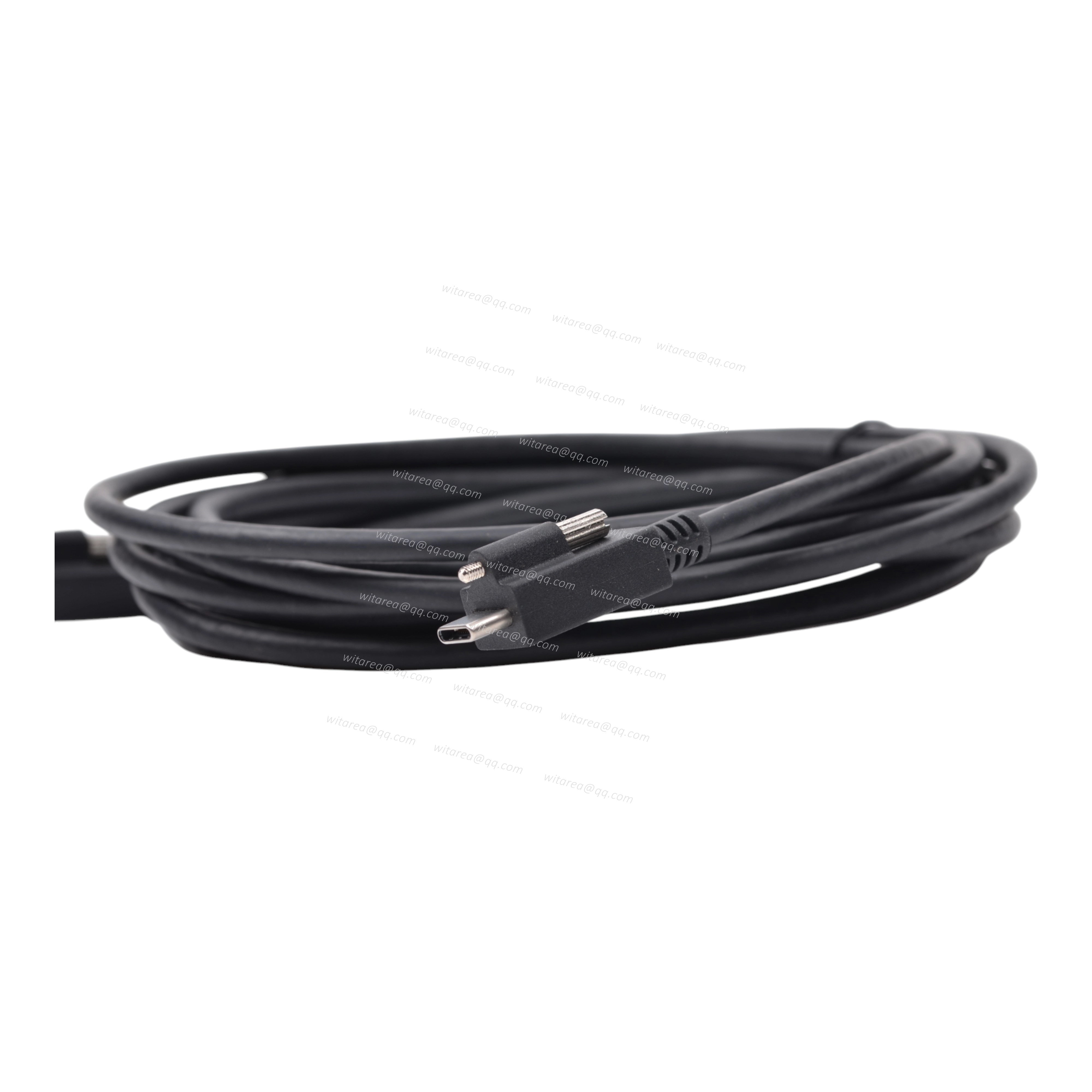 USB 3.0 C/M to USB 3.0 C/M with Single Screw Lock Cable