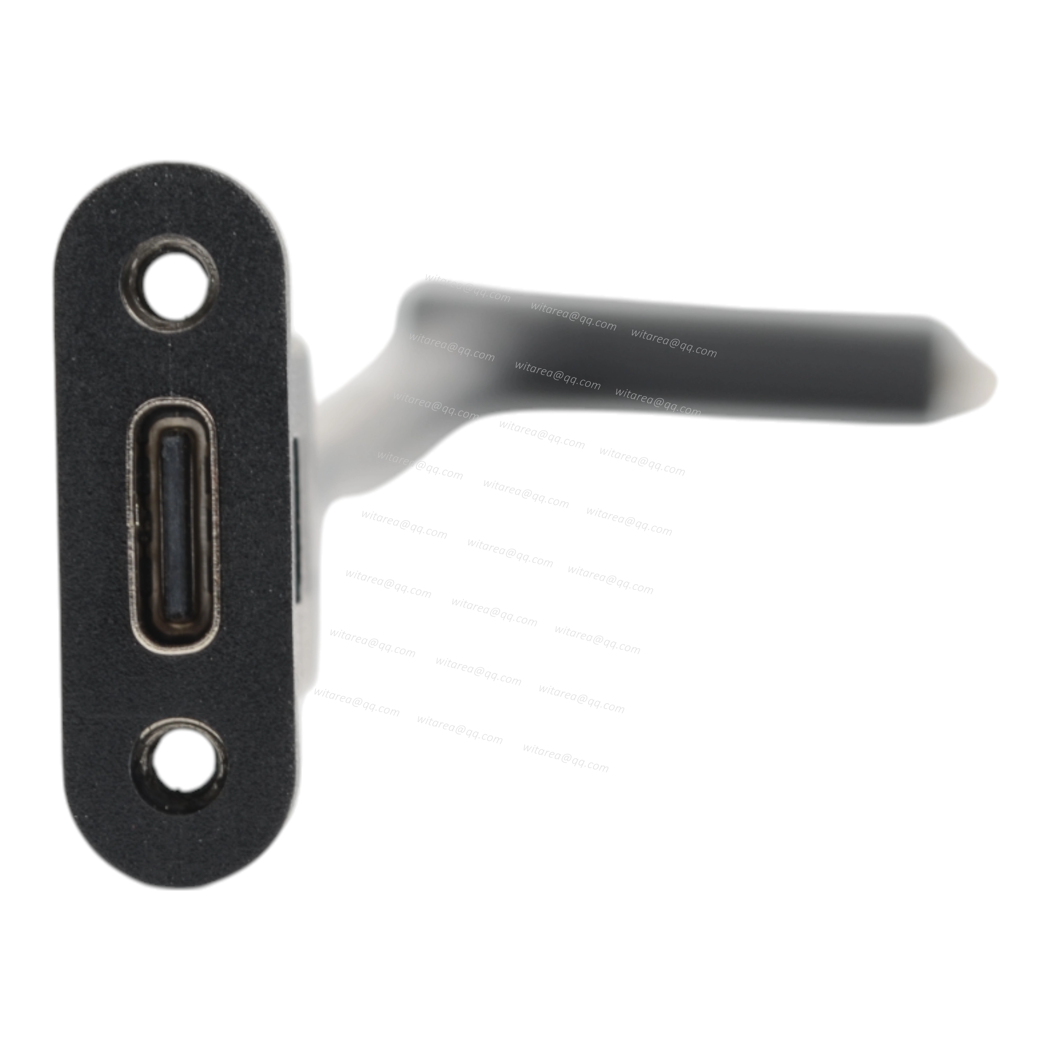 Left / Right Angled USB 2.0 CM TO USB 2.0 CF panel mount cable