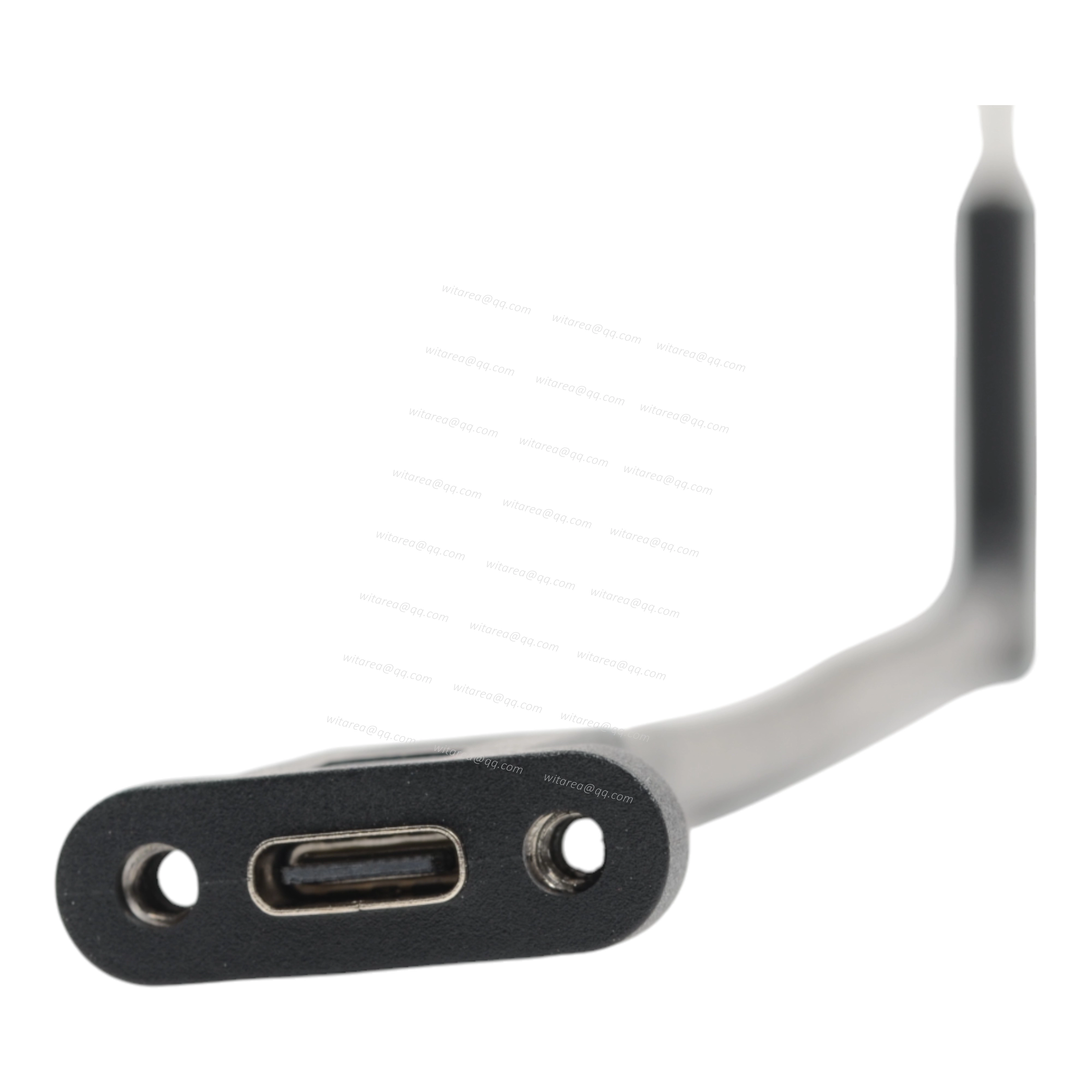 Left / Right Angled USB 2.0 CM TO USB 2.0 CF panel mount cable