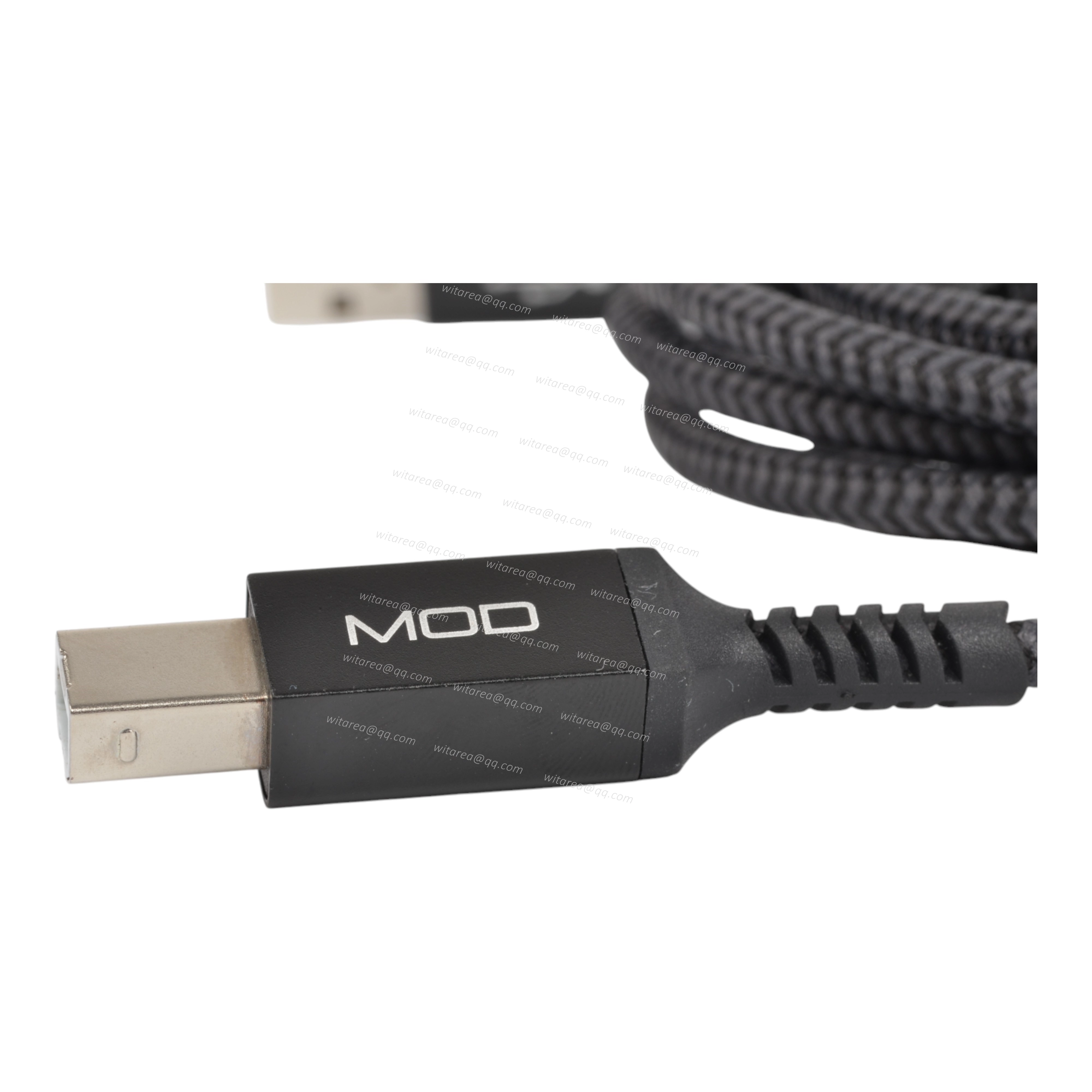 Fabric USB 2.0 AM TO BM Printer Cable With Ferrite Fead