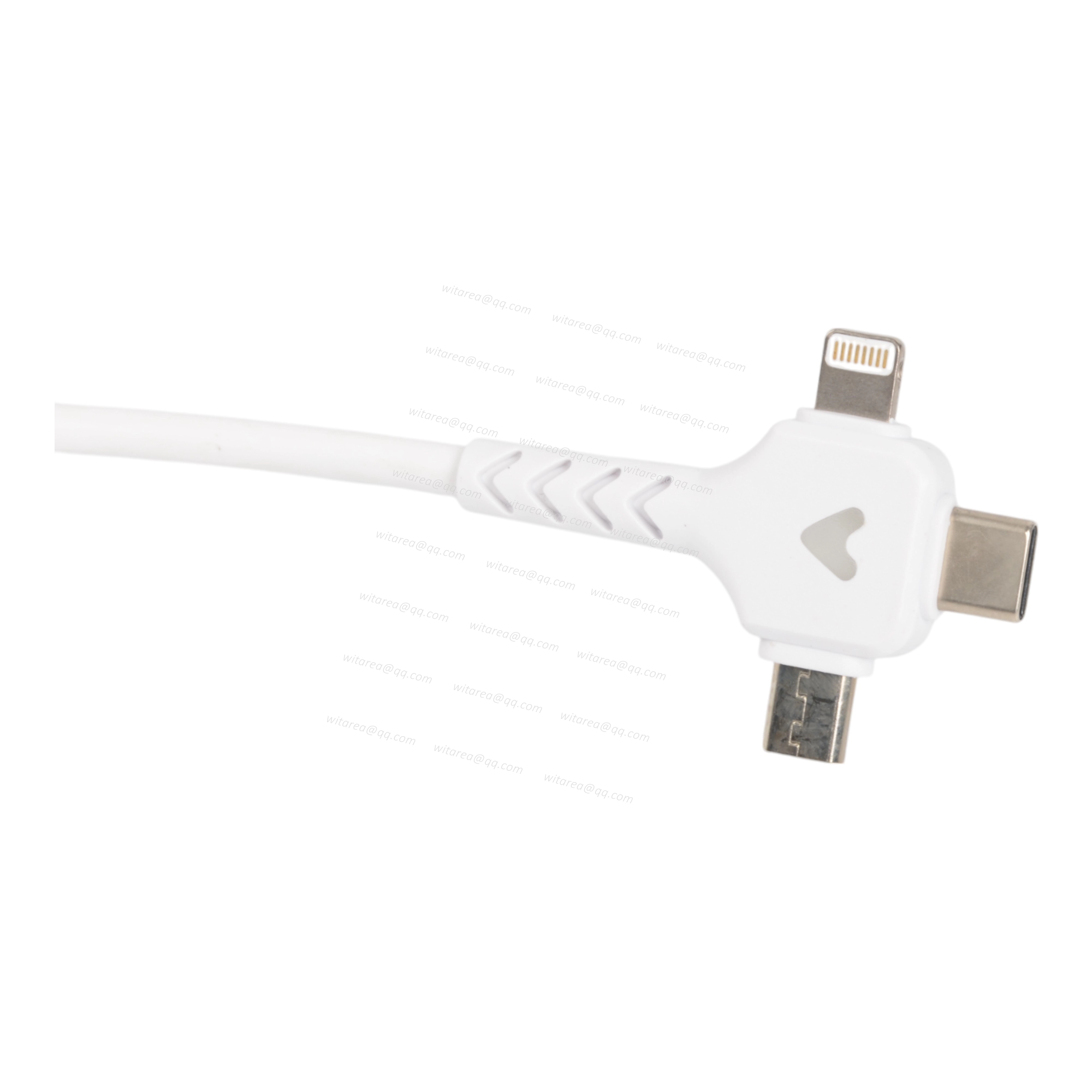 3 in 1 charging Cable USB AM to Type C Lightning Micro B