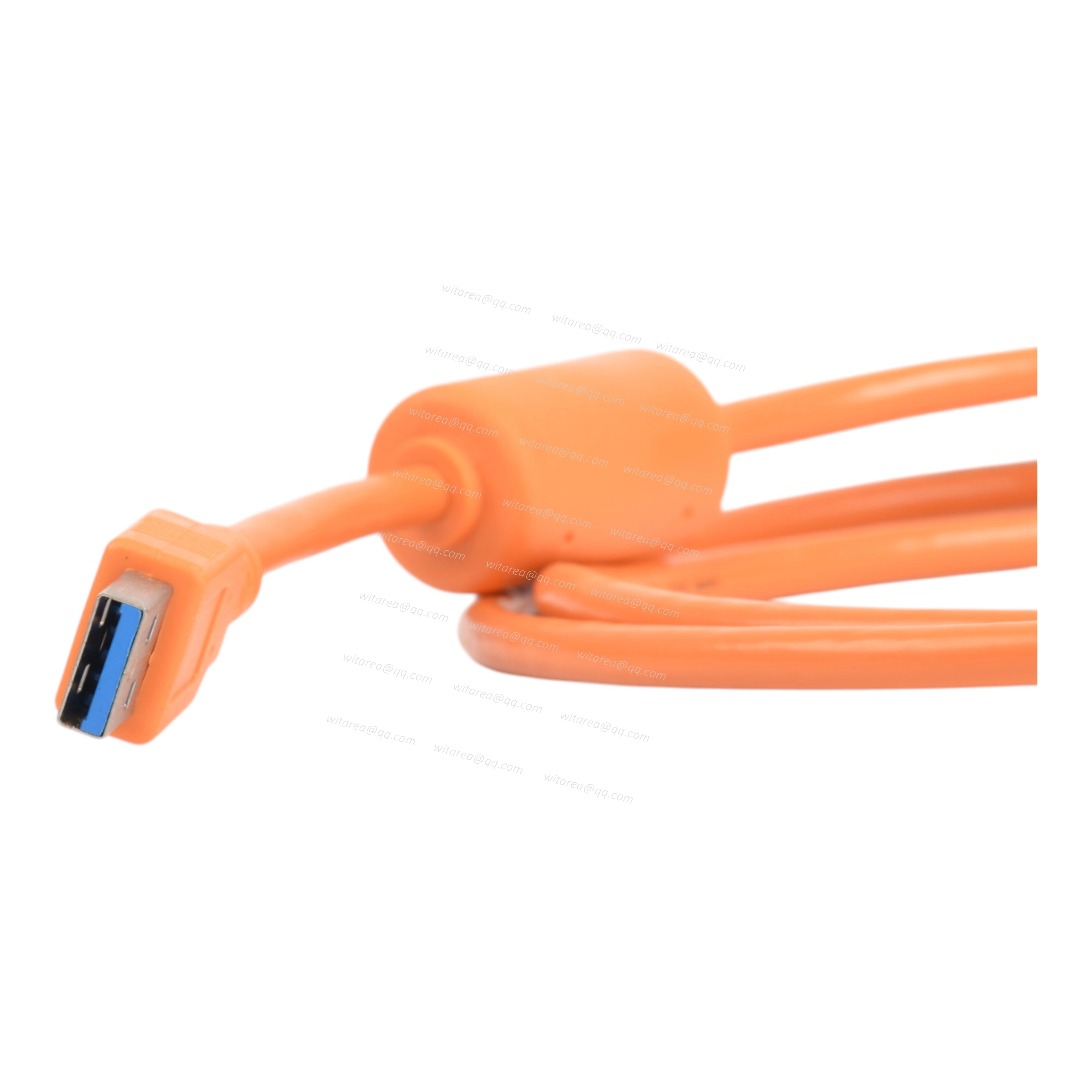 USB 3.0 AM to USB 3.0 BM printer cable with ferrite bead