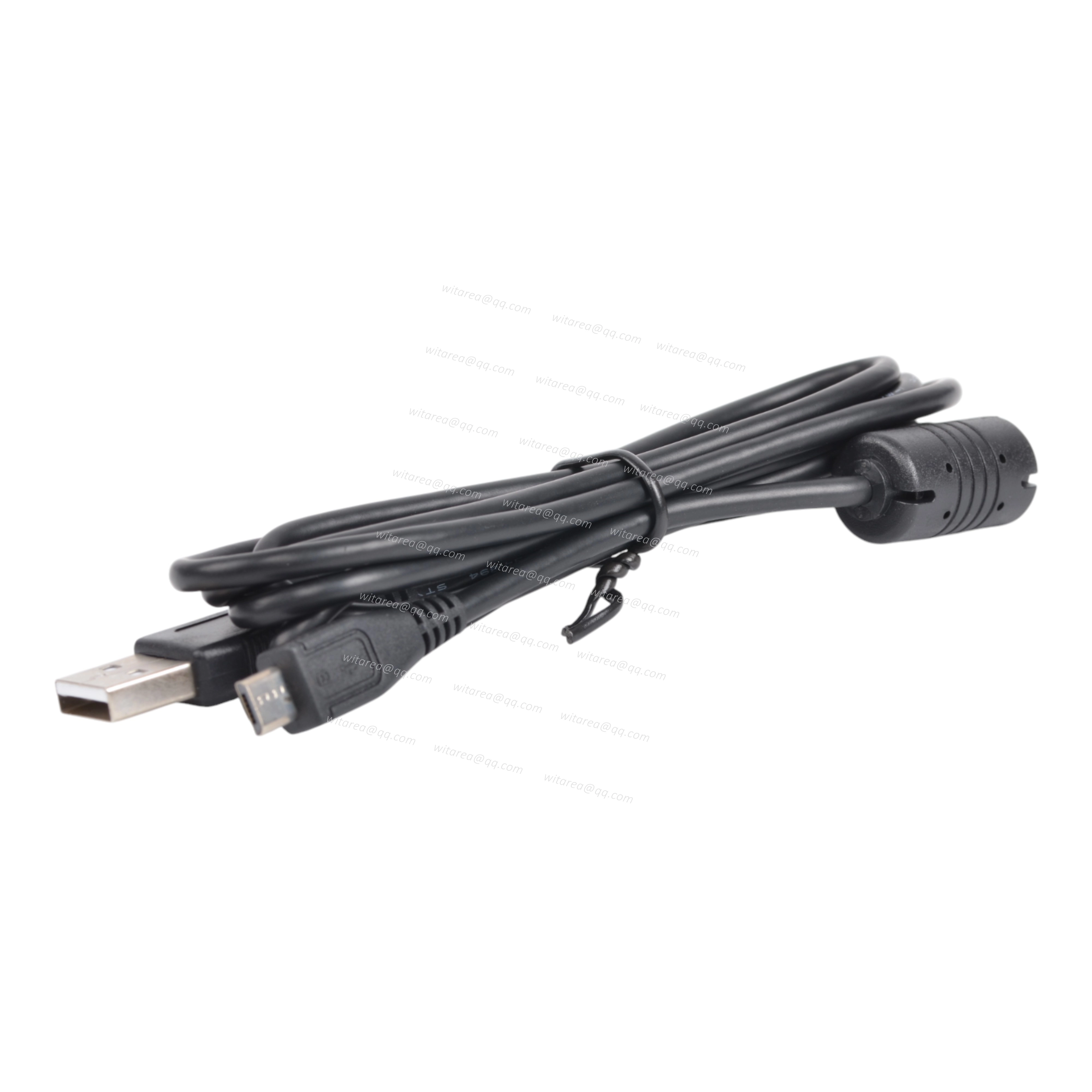 USB2.0 AM to Micro B male Cable with ferrite bead