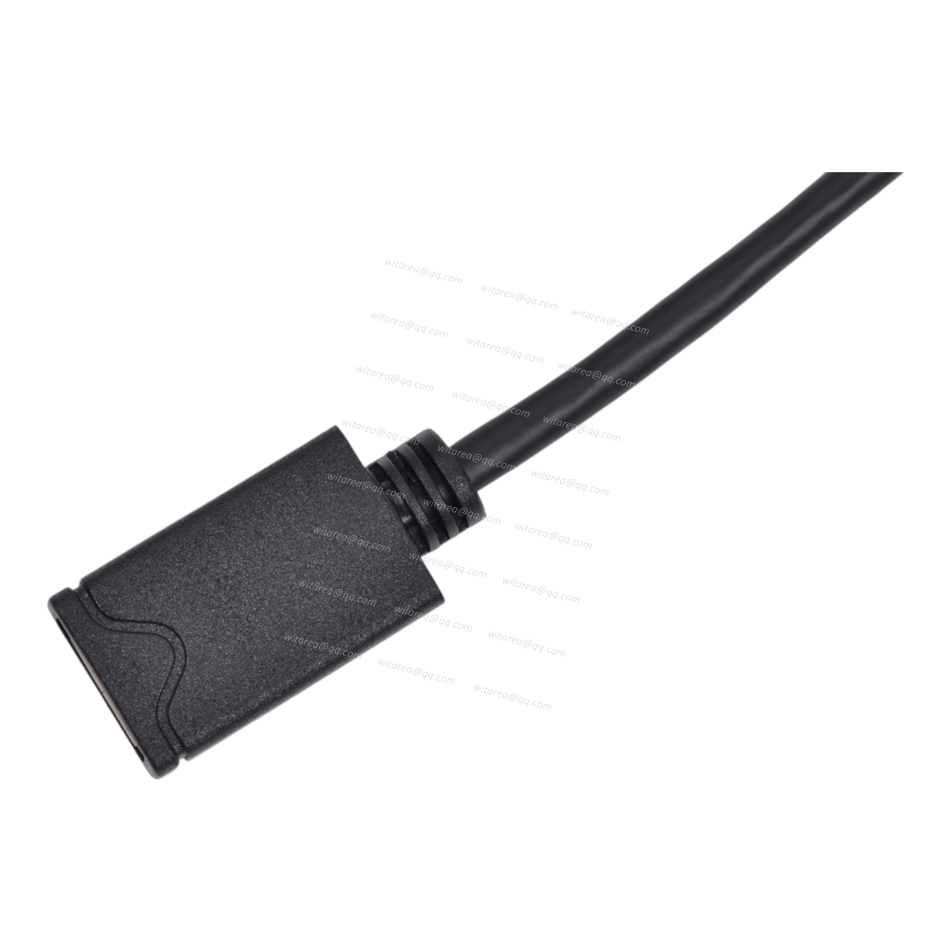 Right angled USB 3.0 AM to USB 3.0 AF extension cable